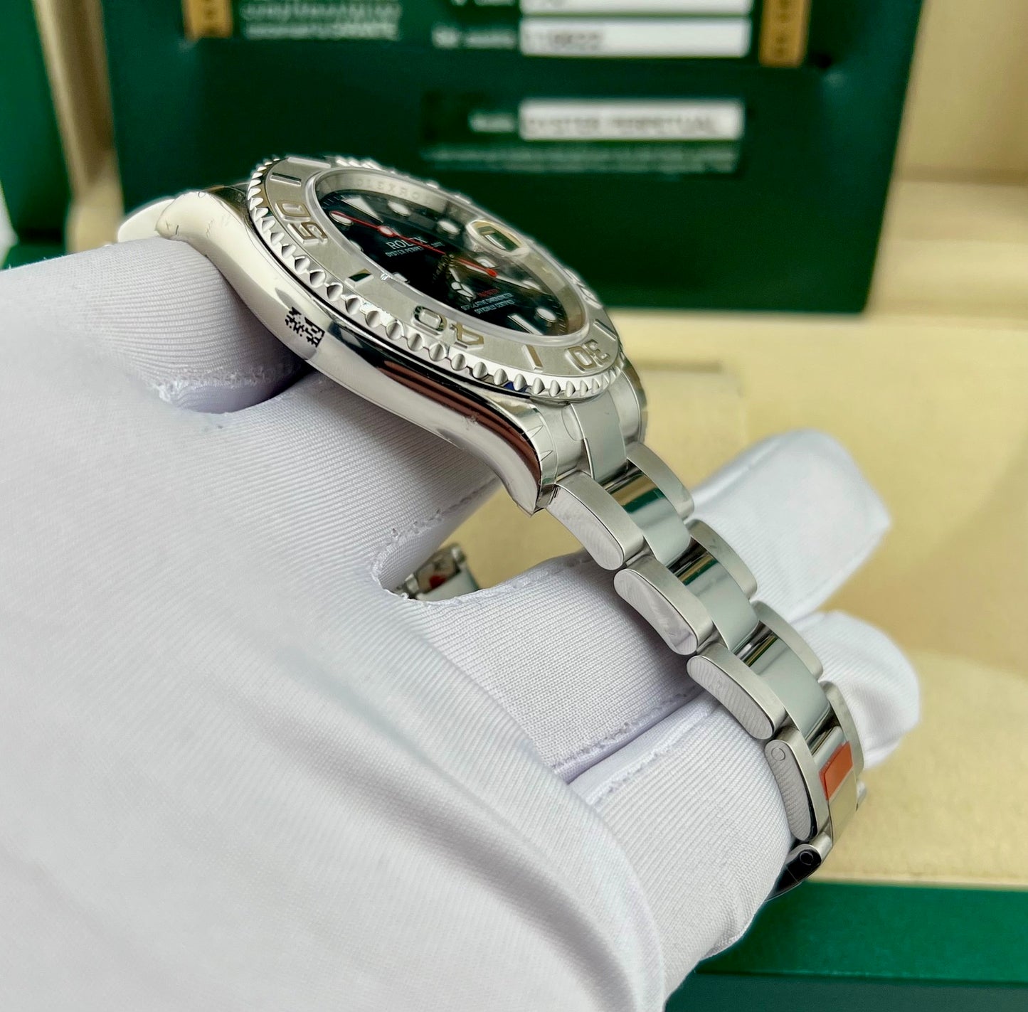 Rolex Yacht-Master 40mm 116622 Blue Dial 2013 Full Stickers ITA