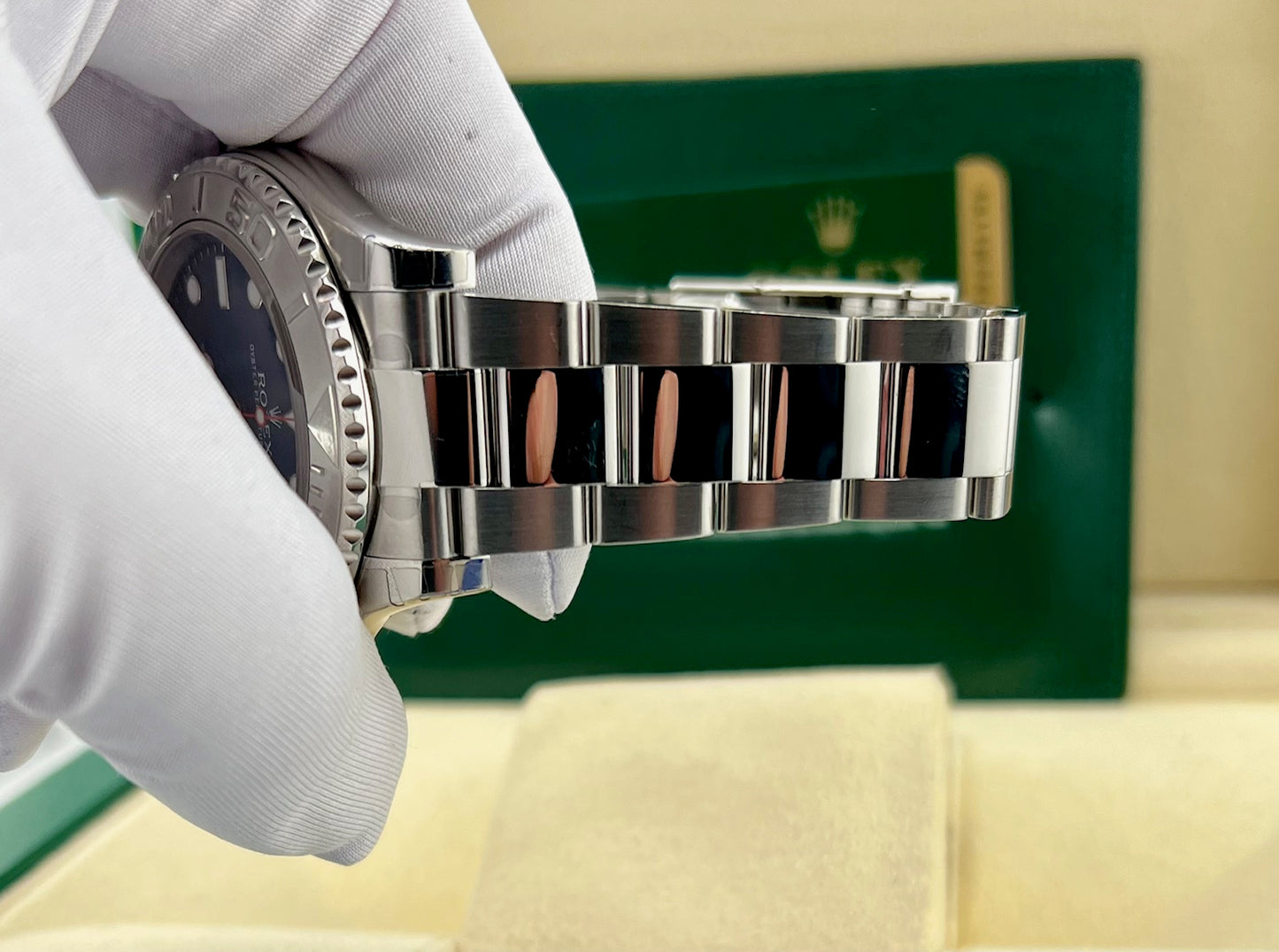 Rolex Yacht-Master 40mm 116622 Blue Dial 2013 Full Stickers ITA