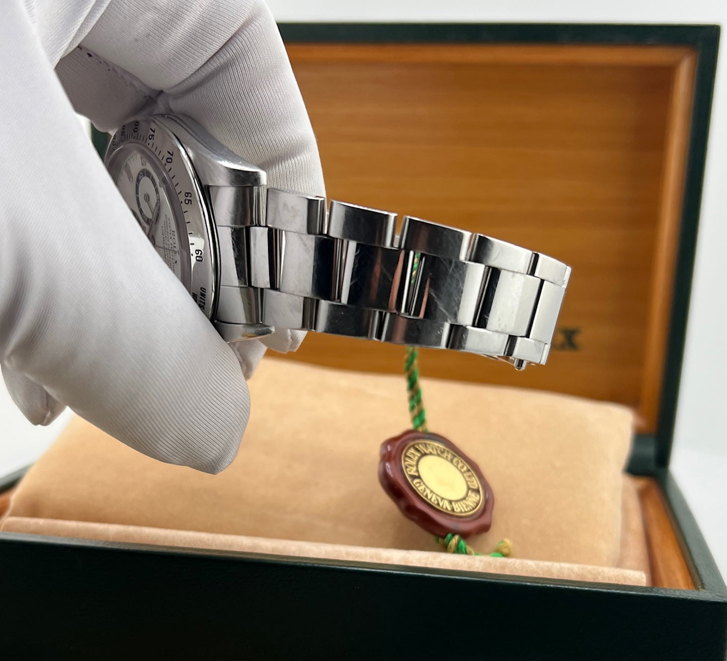 Rolex Daytona 16520 Zenith 1996 White Dial Full Set
