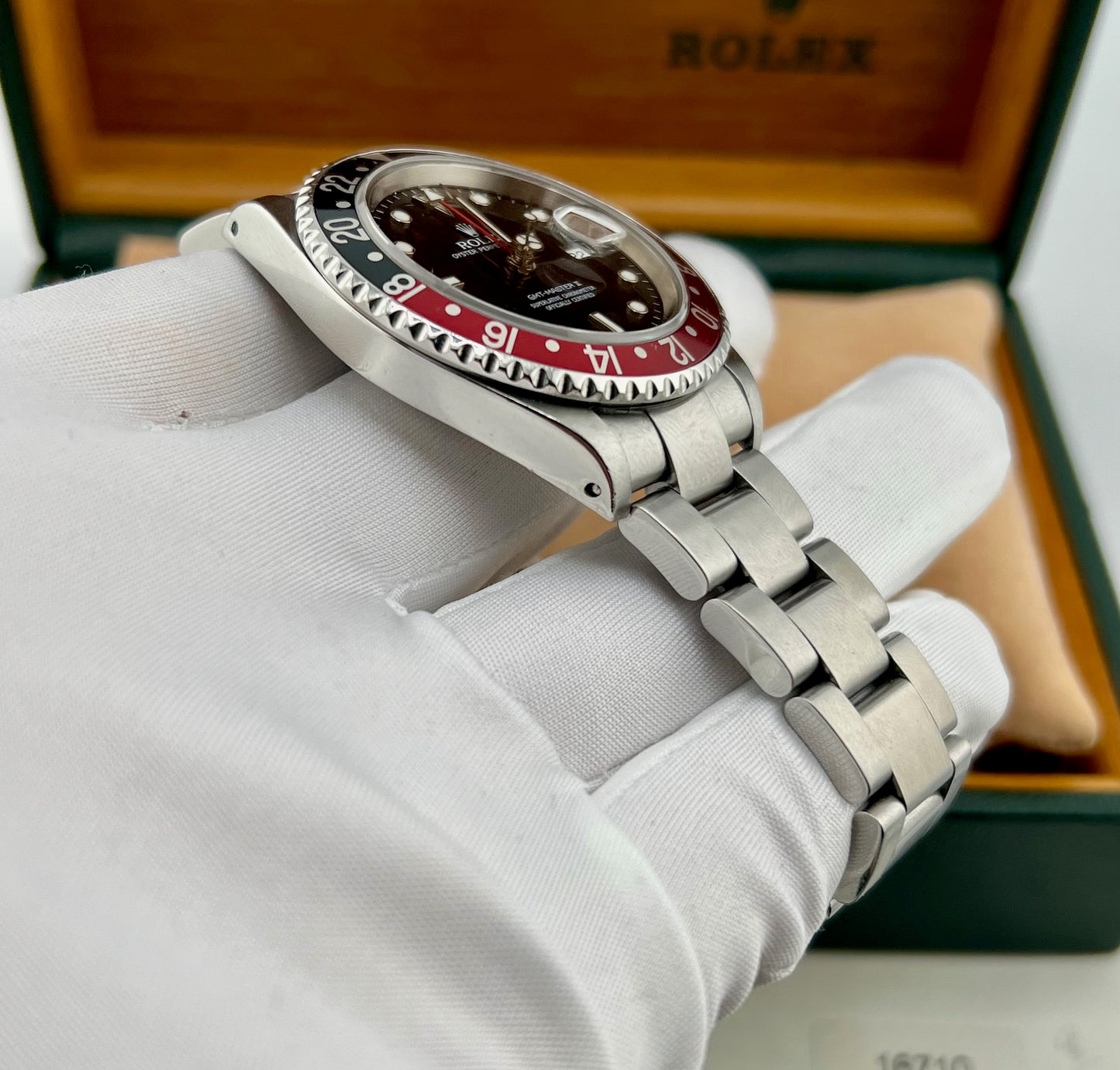 Rolex GMT-Master II 16710 Coke 2003 Box&Paper