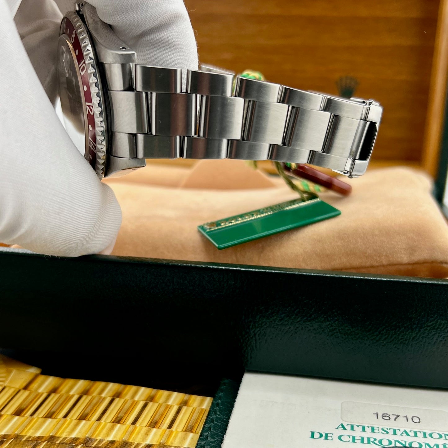 Rolex GMT-Master II 16710 Coke 2003 Box&Paper