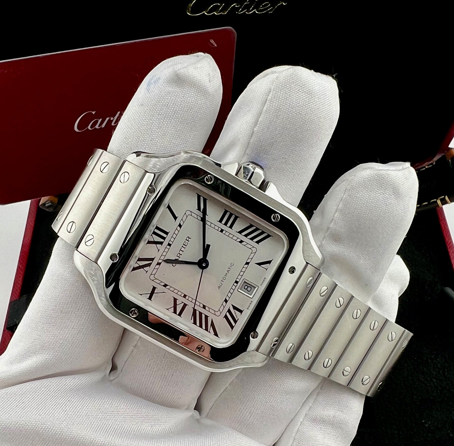 Cartier Santos De Cartier WSSA0018 Full Set 2022