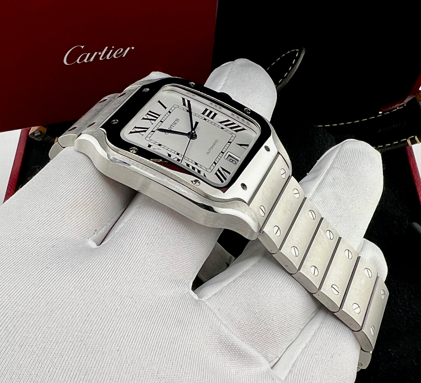 Cartier Santos De Cartier WSSA0018 Full Set 2022