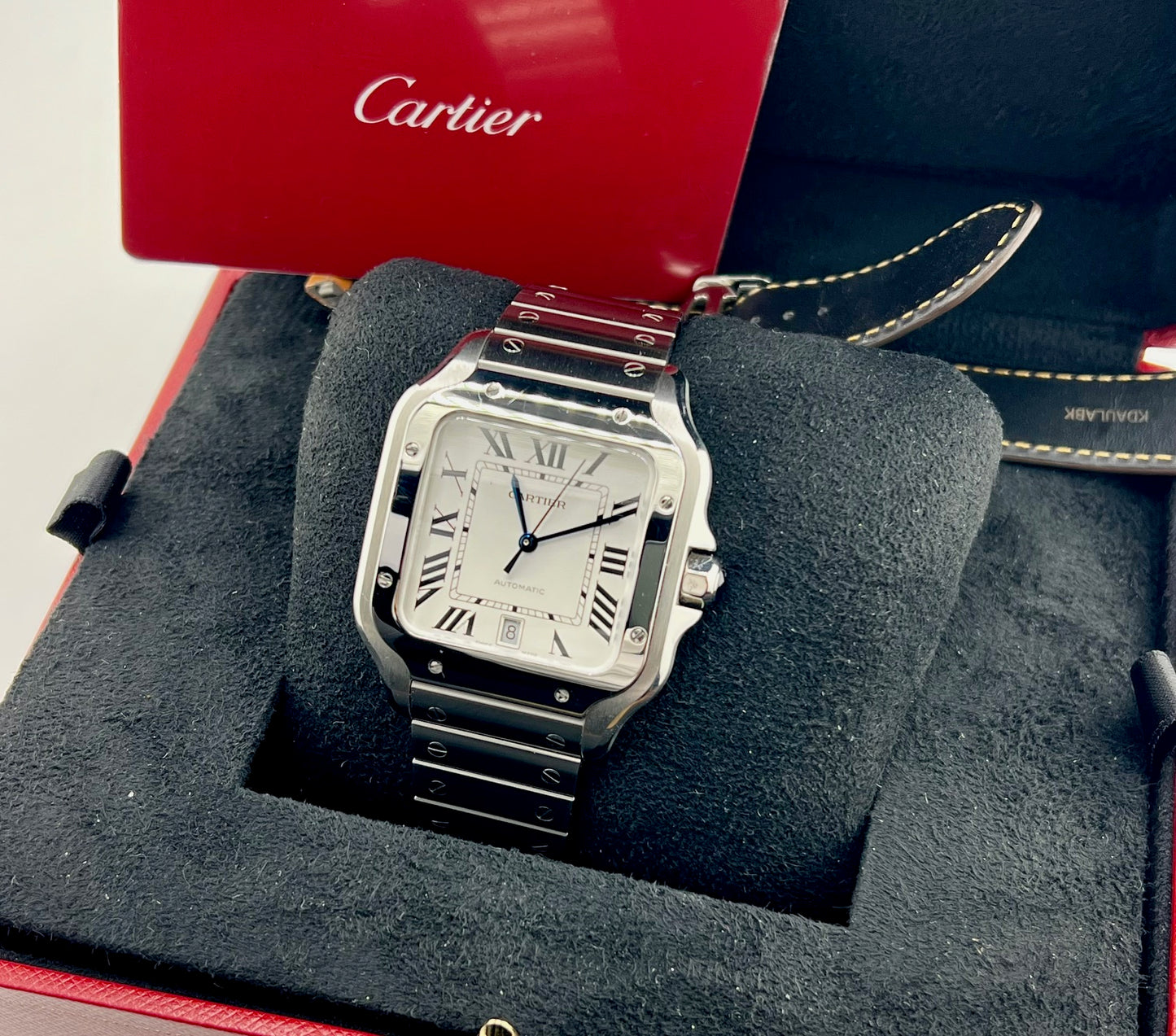 Cartier Santos De Cartier WSSA0018 Full Set 2022
