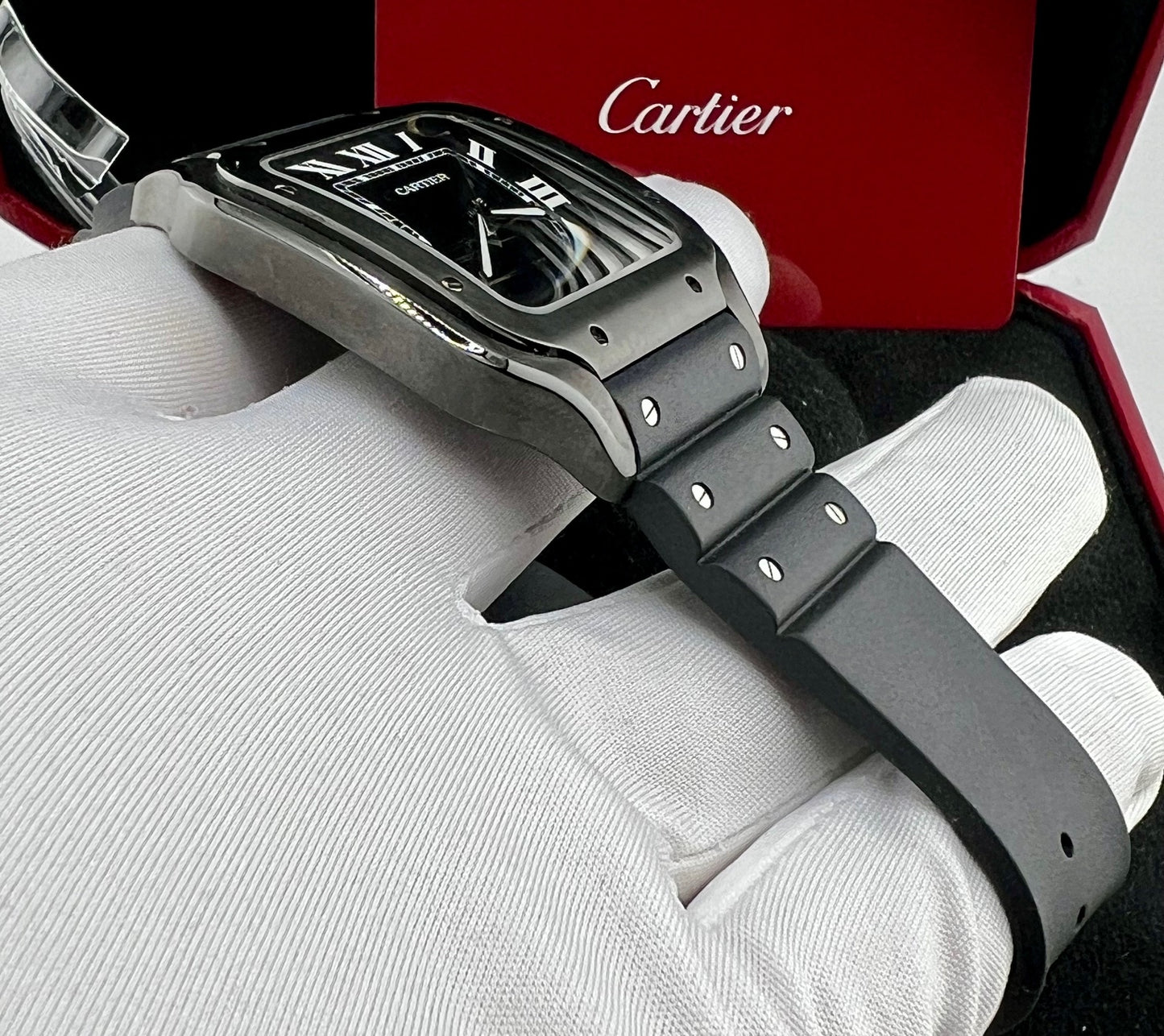 Cartier Santos De Cartier WSSA0039 Black Full Set 2022