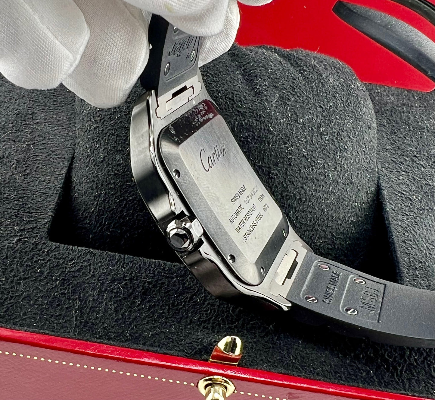 Cartier Santos De Cartier WSSA0039 Black Full Set 2022