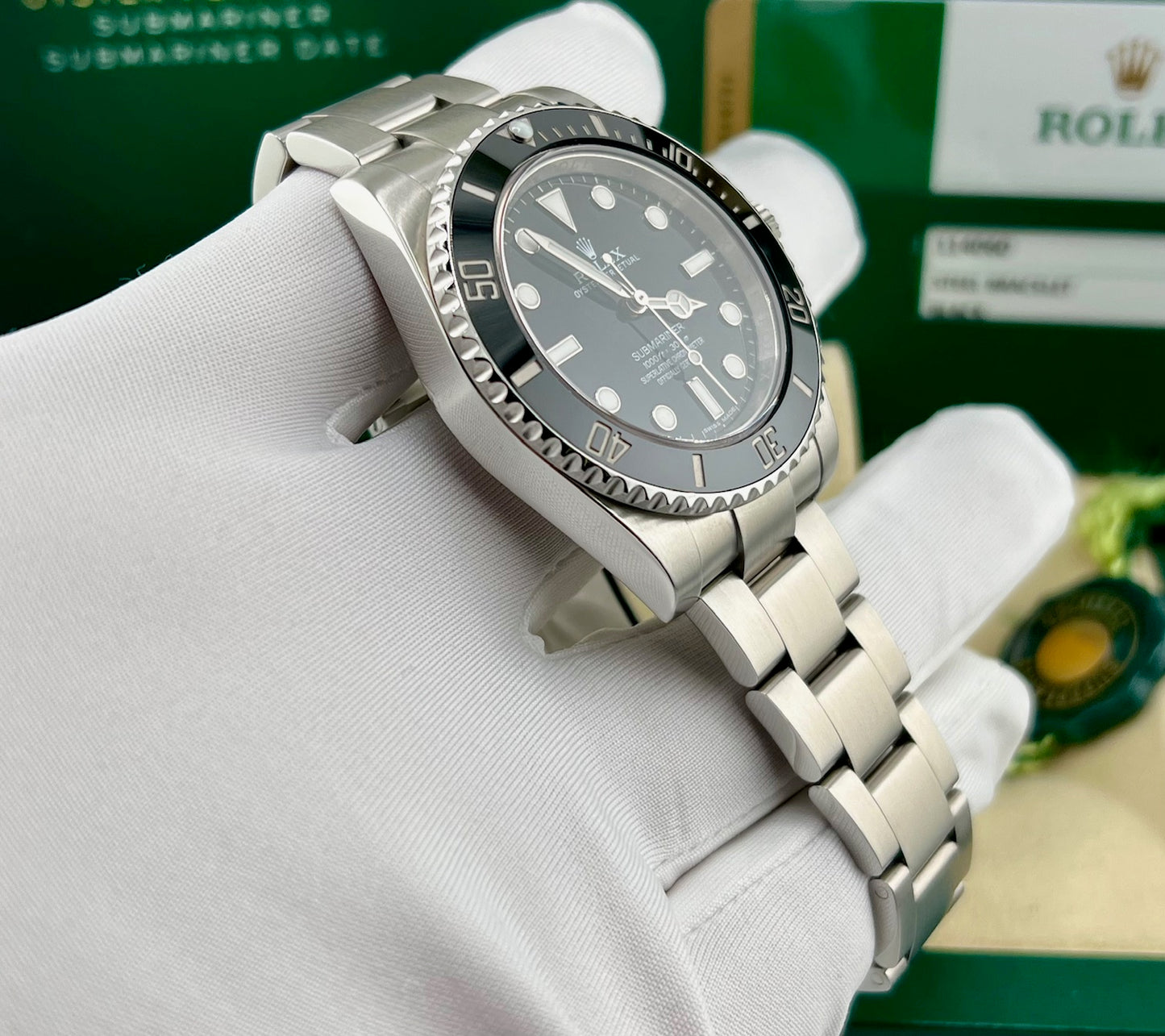 Rolex Submariner No Date 40mm 114060 2016 Full Set Ita