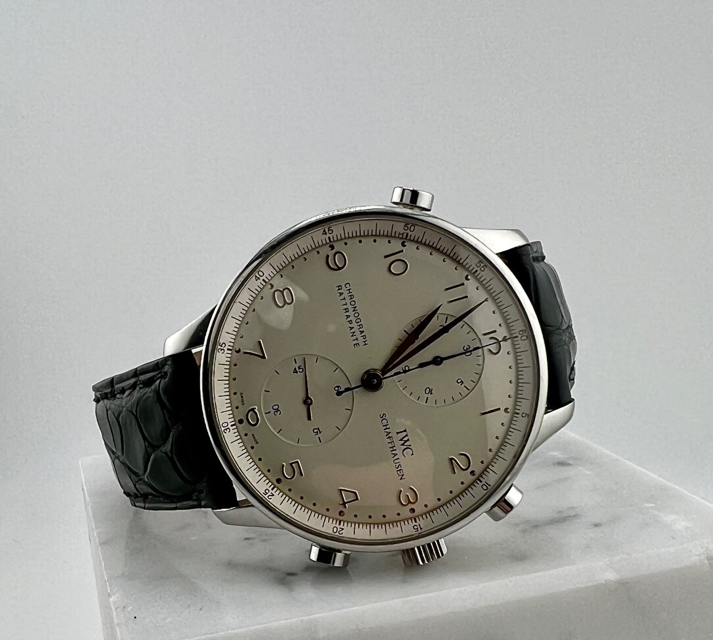 IWC Rattrapante Chronograph 3712-05 only watch