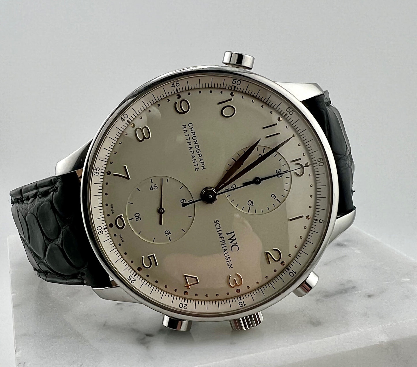 IWC Rattrapante Chronograph 3712-05 only watch
