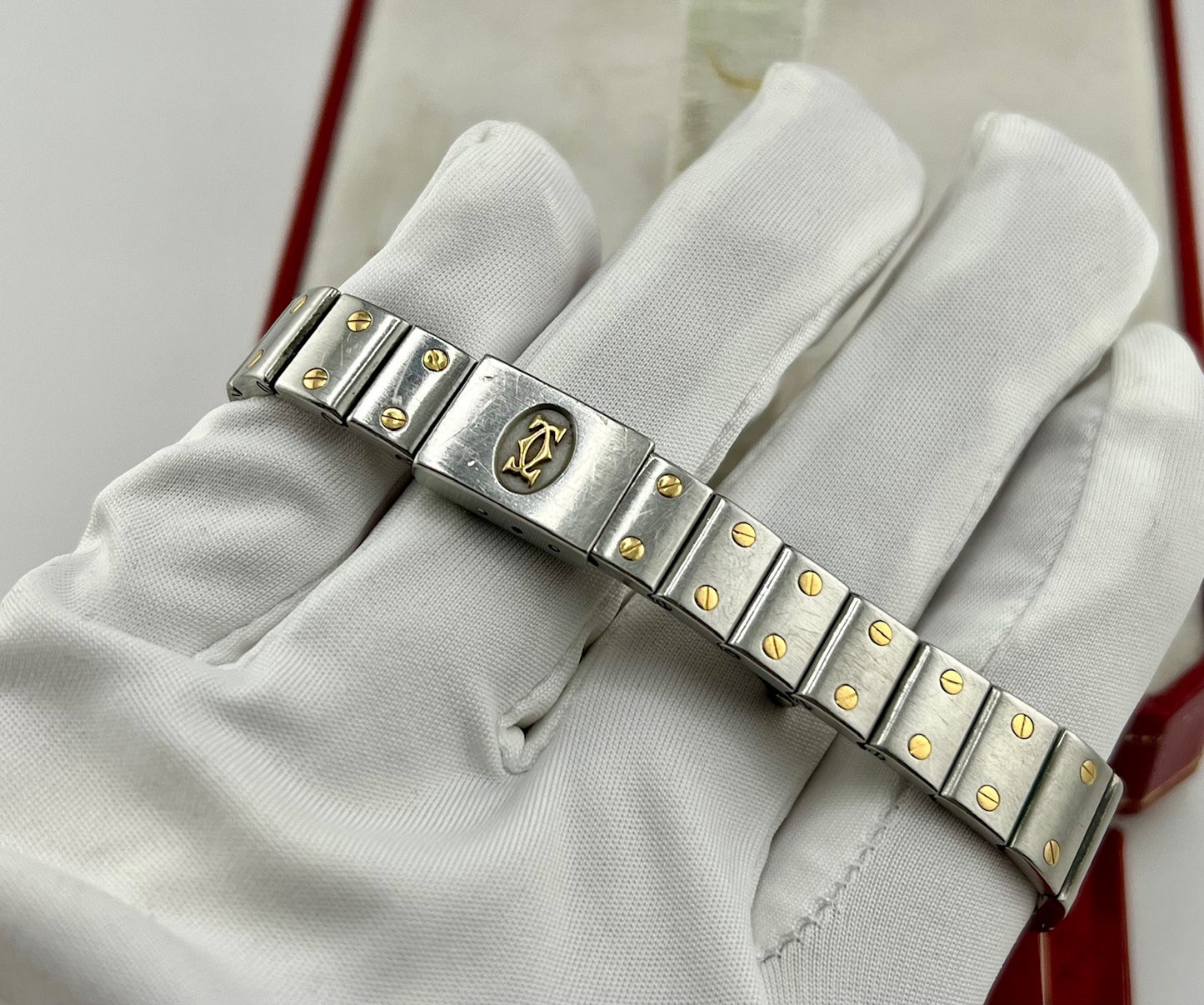 Cartier Santos Galbèe 24x35mm quartz full set