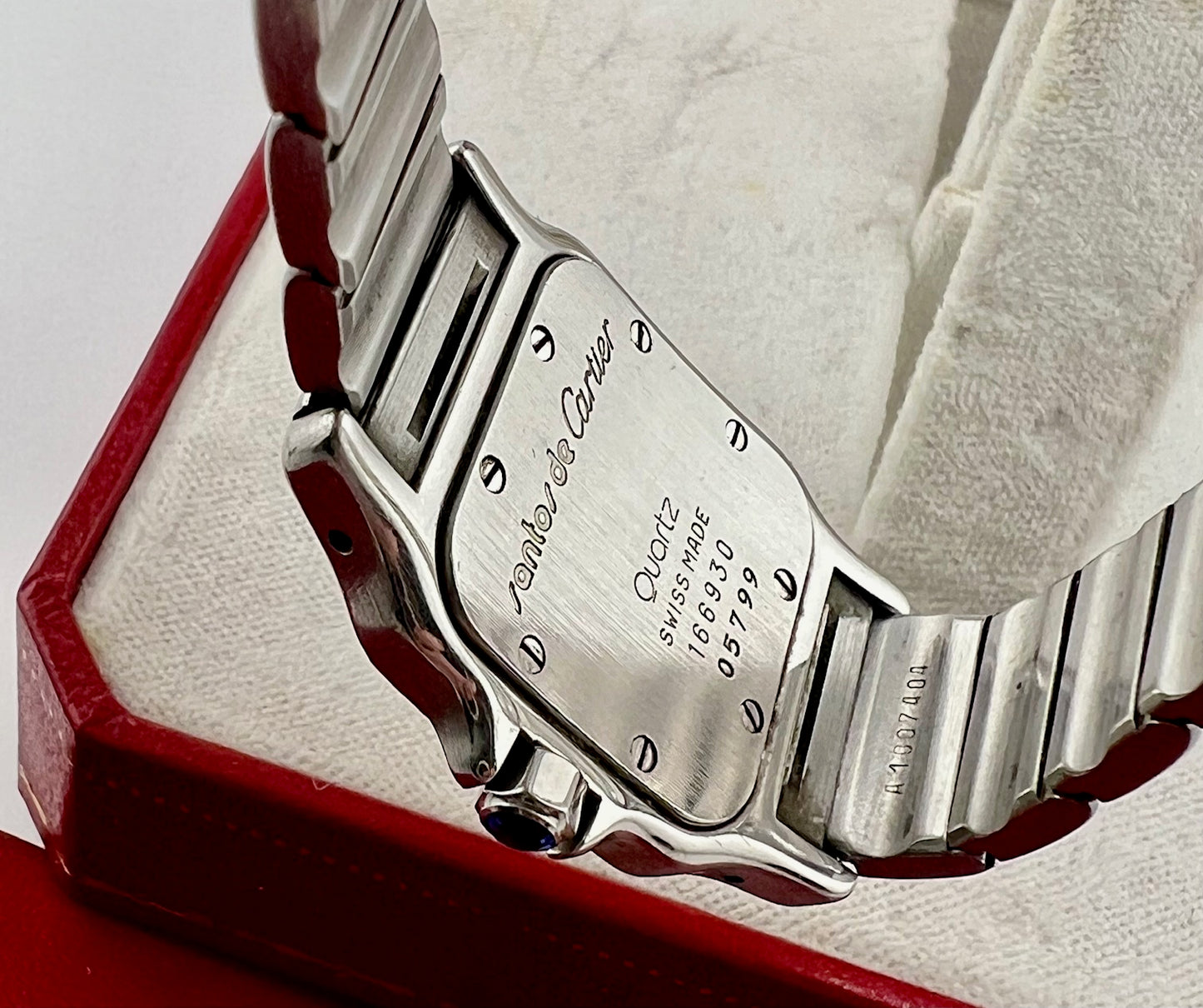 Cartier Santos Galbèe 24x35mm quartz full set