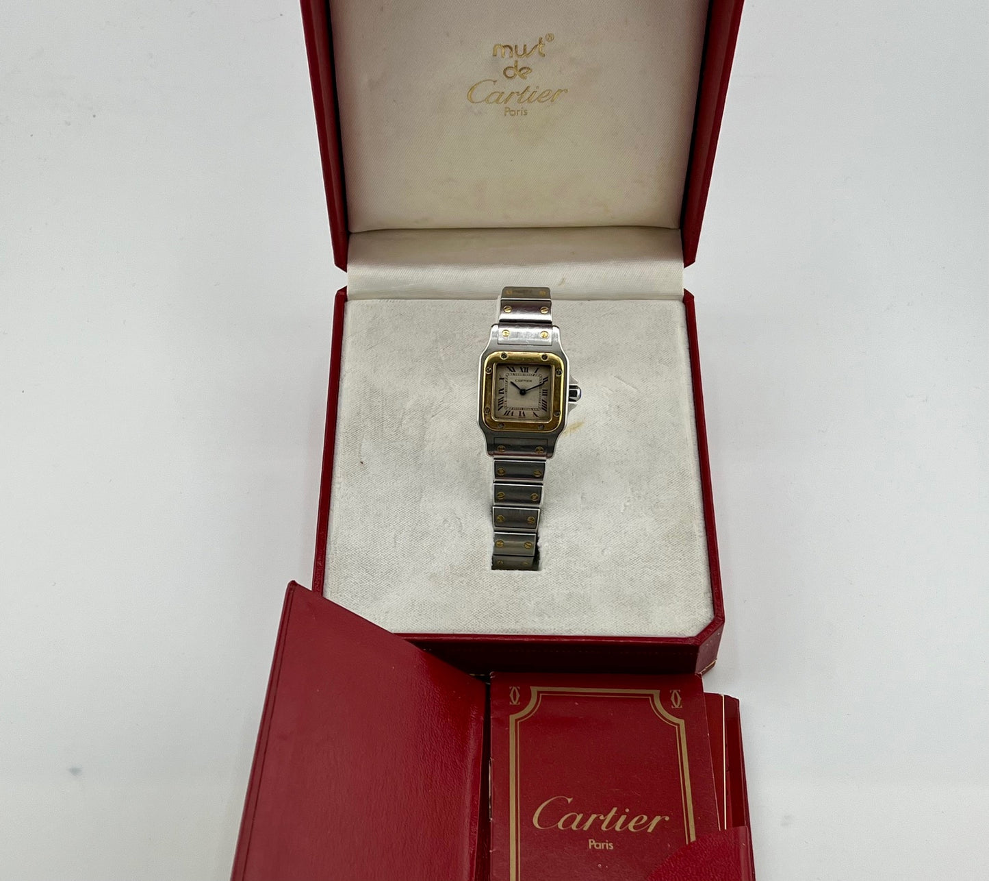 Cartier Santos Galbèe 24x35mm quartz full set