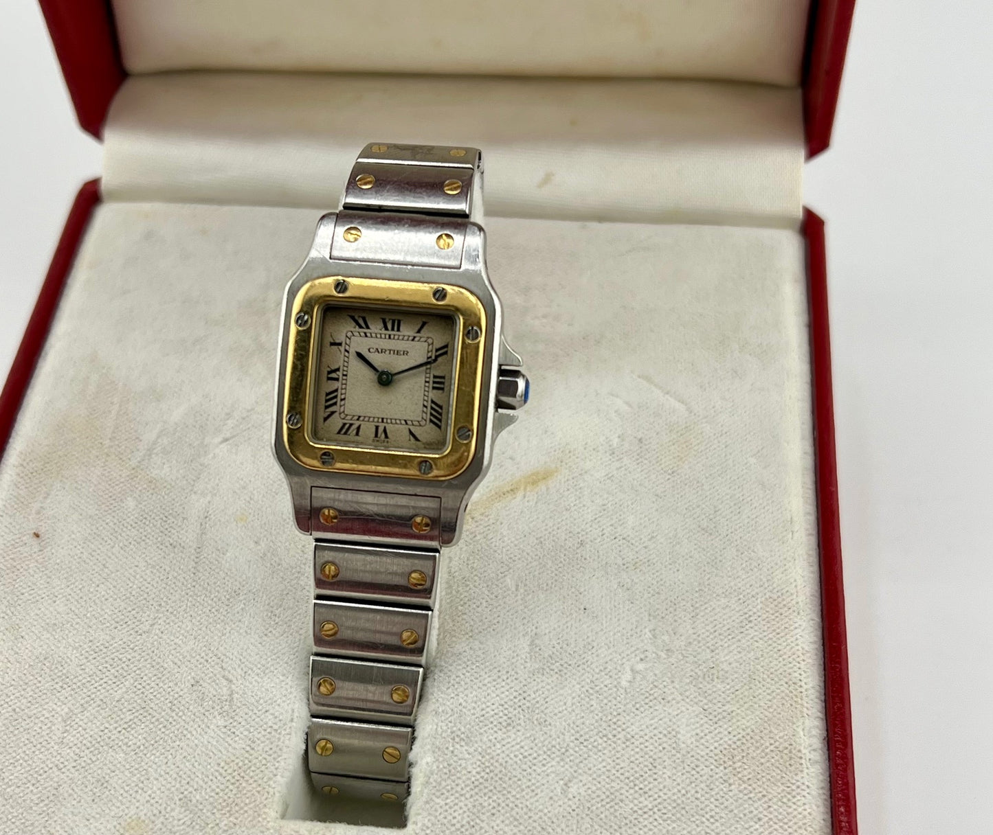 Cartier Santos Galbèe 24x35mm quartz full set