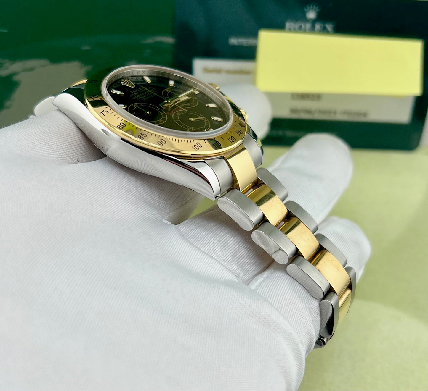 Rolex Daytona 116523 Black Dial 2008 RRR No Paper Rolex Service 2023
