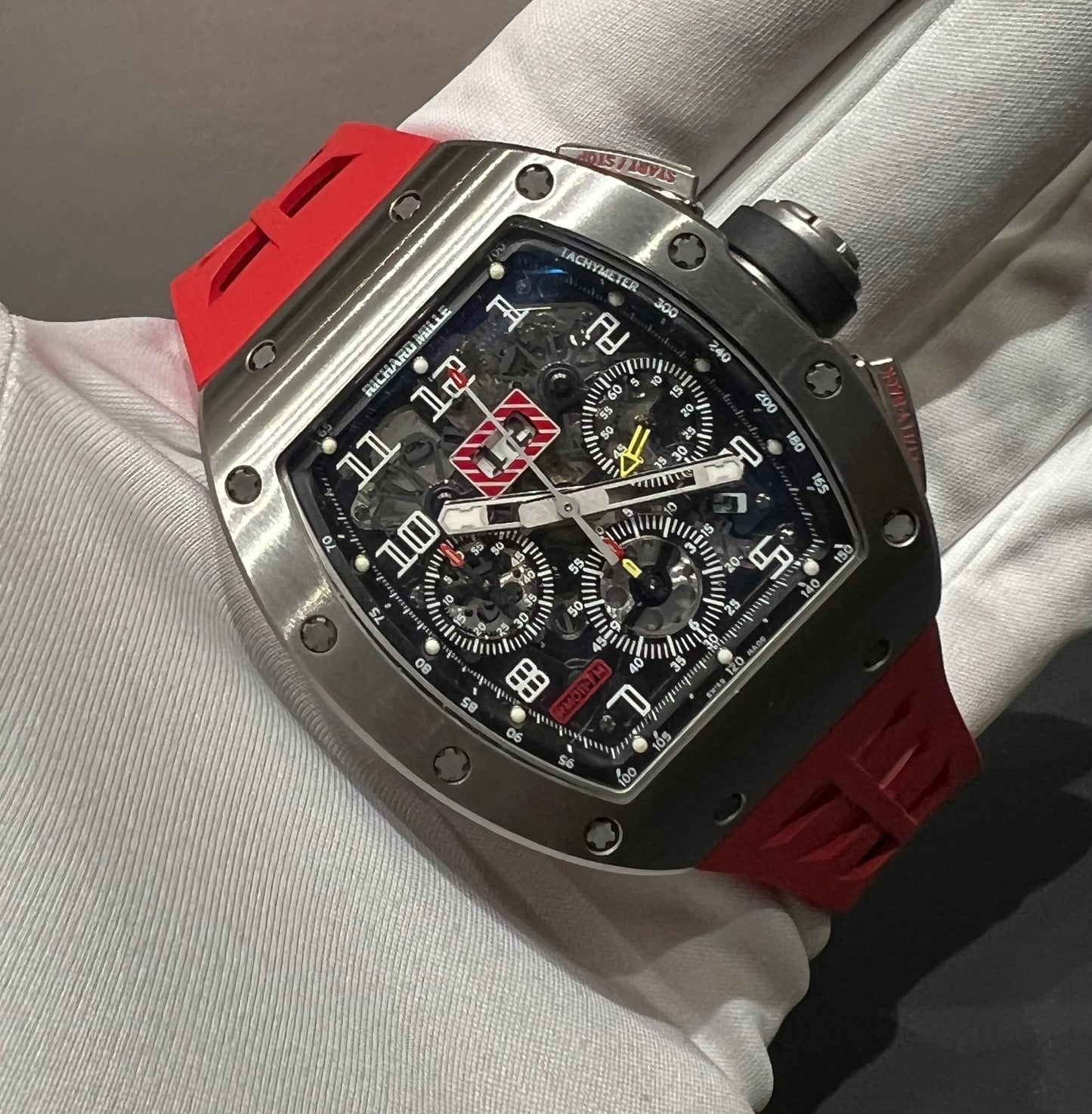 Richard Mille Rm 011 titanium Felipe Massa 50mm full set