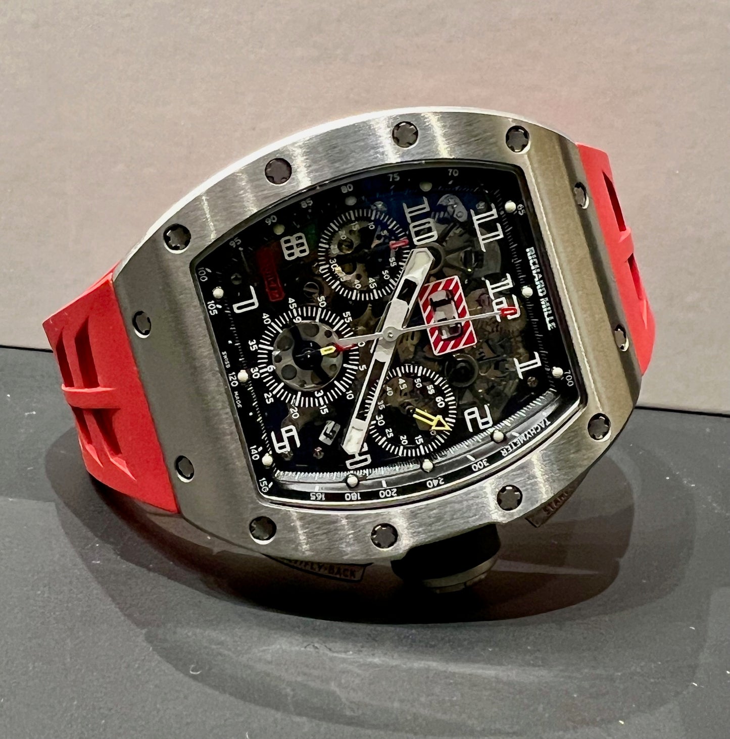 Richard Mille Rm 011 titanium Felipe Massa 50mm full set