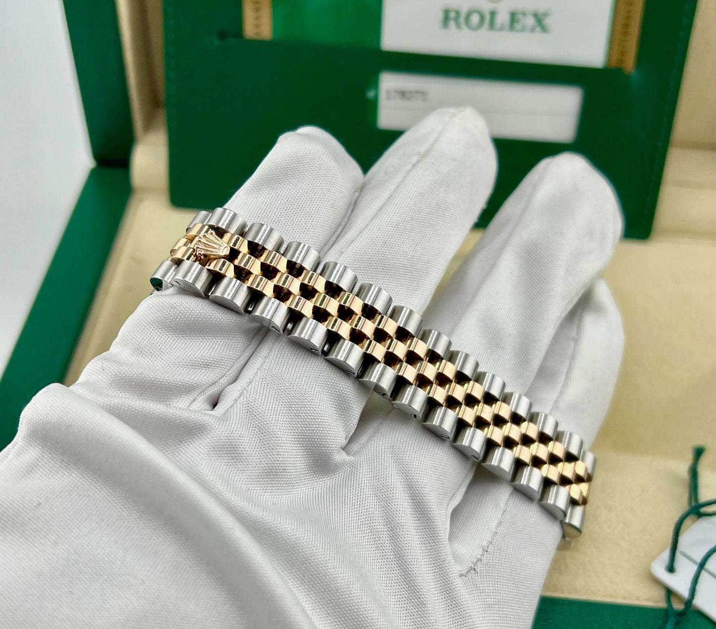 Rolex Datejust 31mm 178271 Pink Dial Flowers 2018 Full Set jubilèe