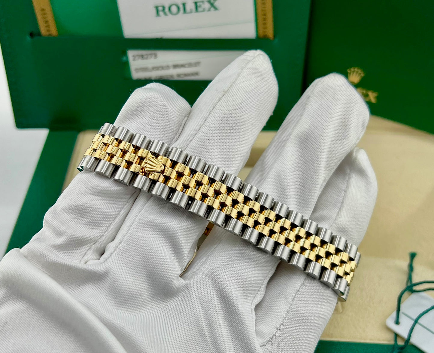Rolex Datejust 31mm 278273 Ovive Green Dial Diamond 2019 Ita