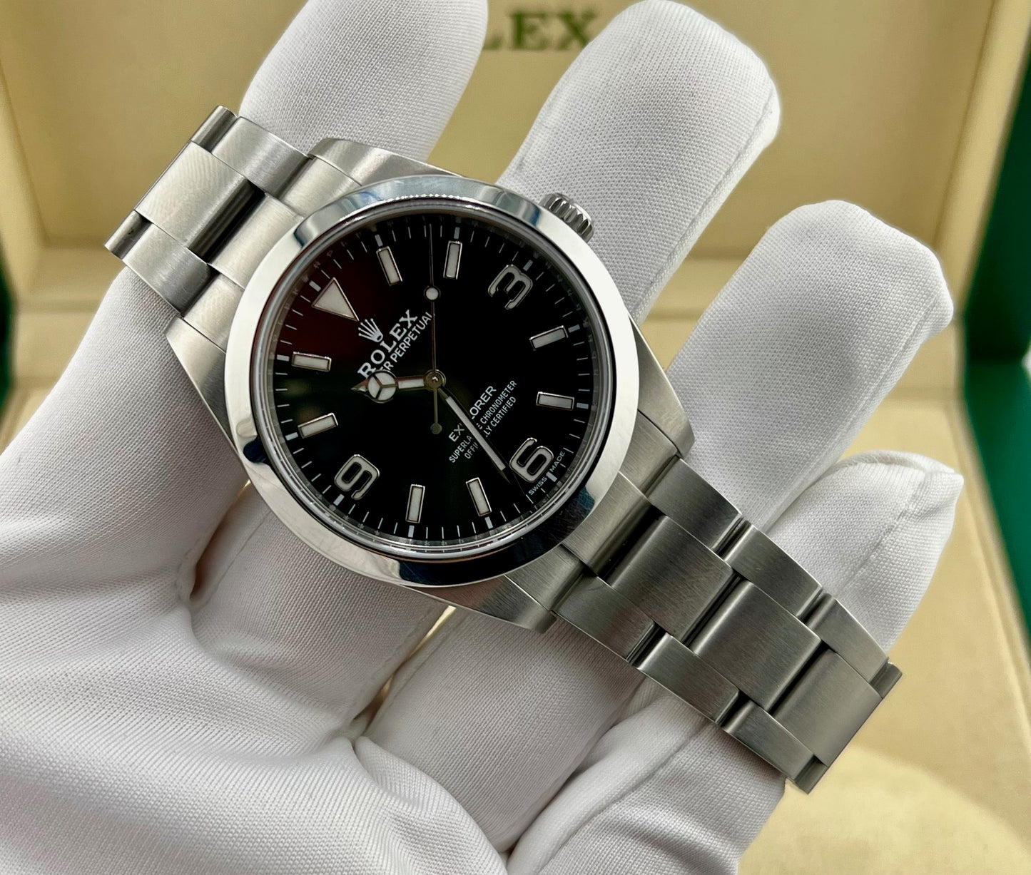 Rolex Explorer I 214270 Box&Paper 39mm 2019