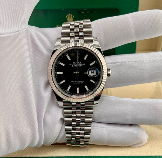 Rolex Datejust 41mm 126334 Black Dial Jubilèe 2021