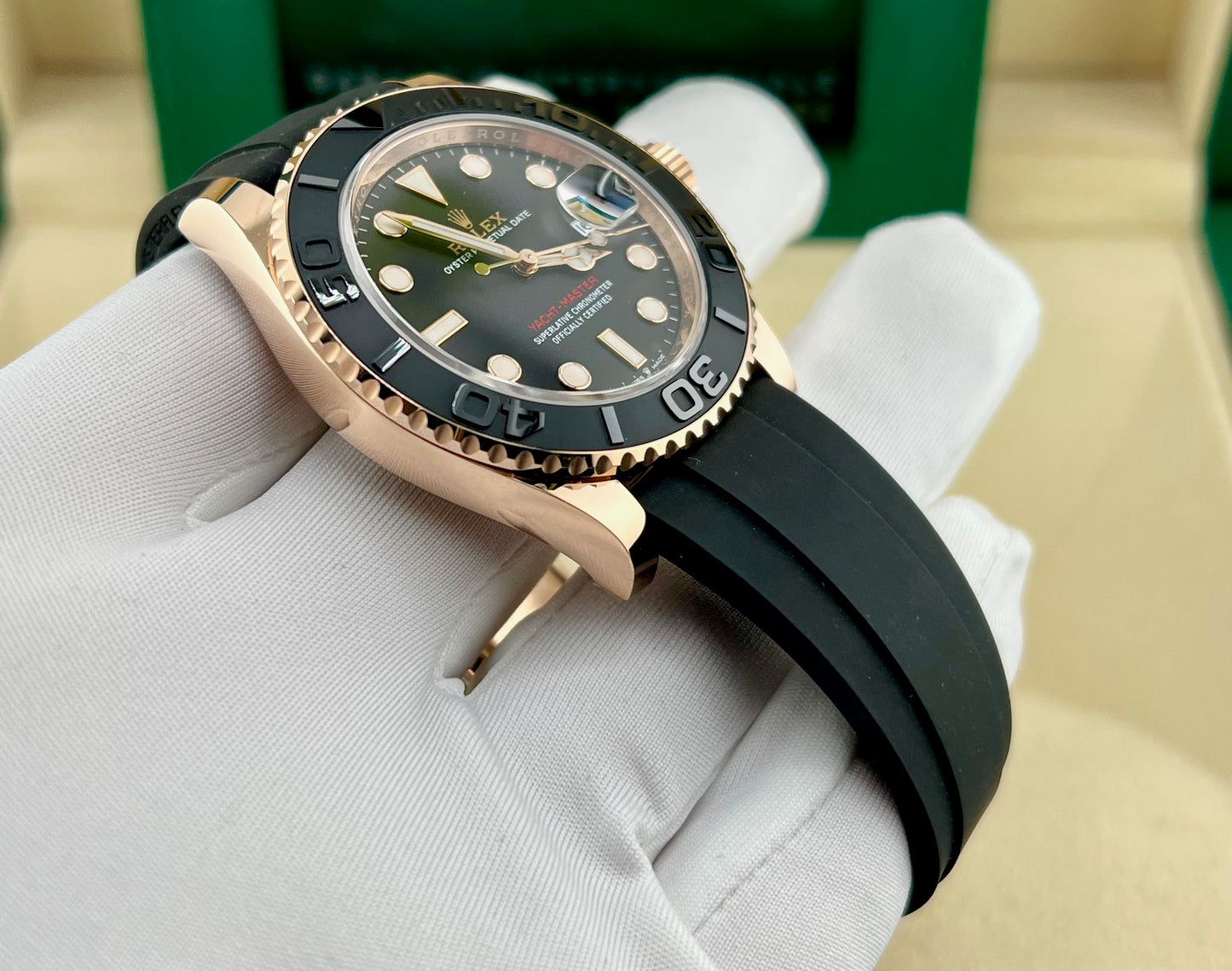 Rolex Yacht-Master 40mm 126655 Rose Gold 2021 full set like new
