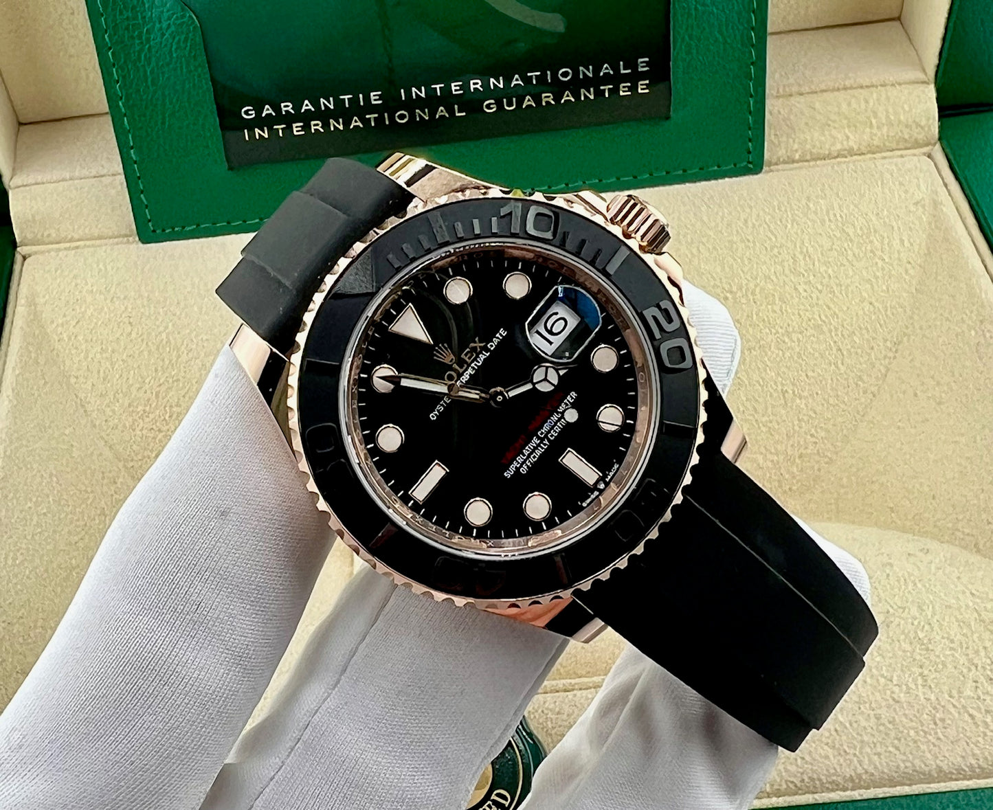 Rolex Yacht-Master 40mm 126655 Rose Gold 2021 full set like new