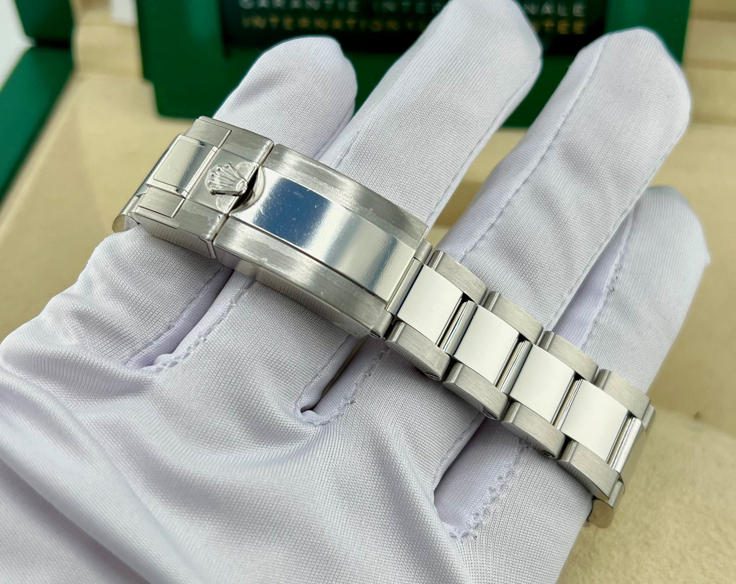 Rolex Daytona 116506 Platinum Baguette index 2022 full set