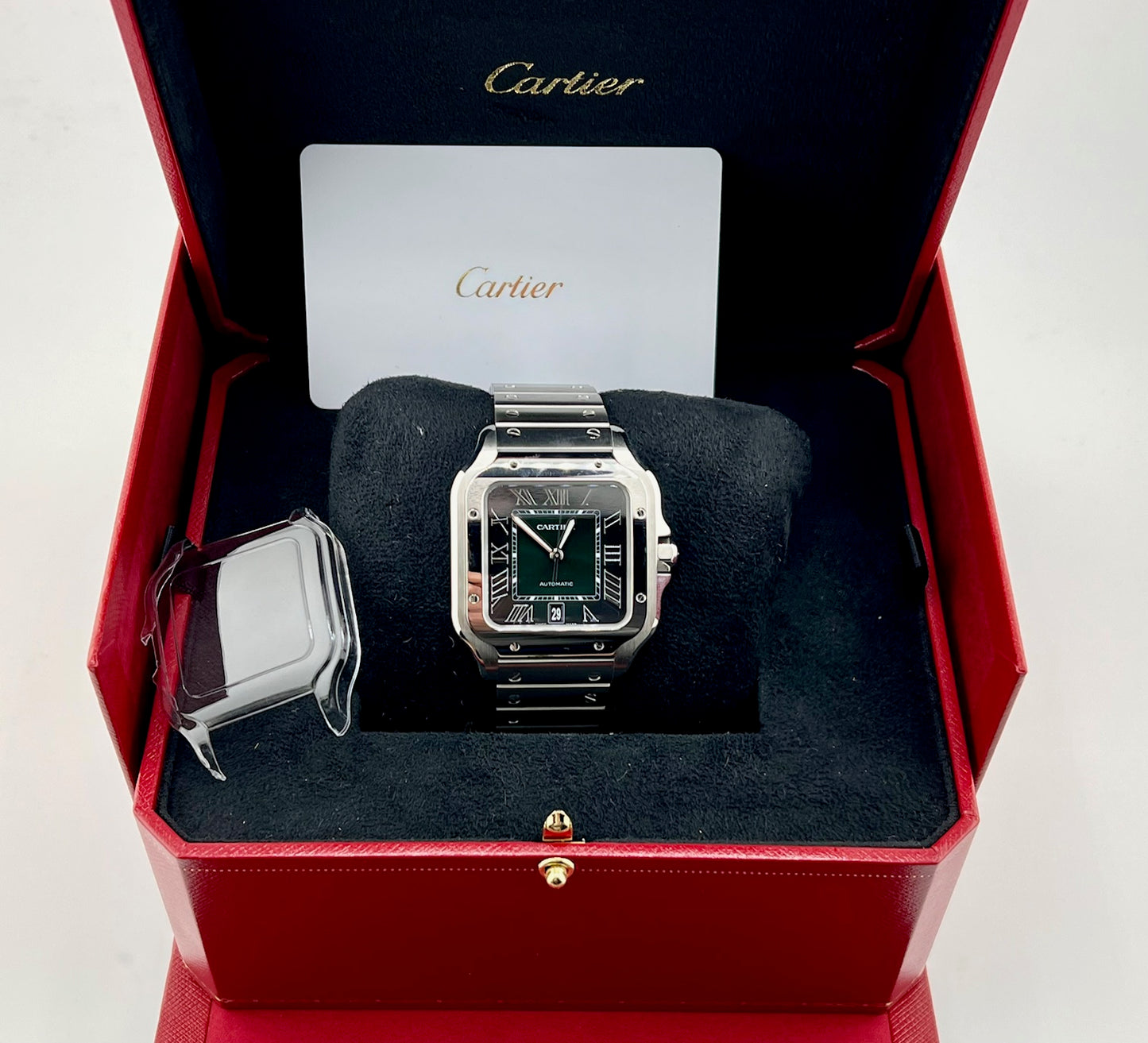Cartier Santos De Cartier WSSA0062 Green Dial 2023