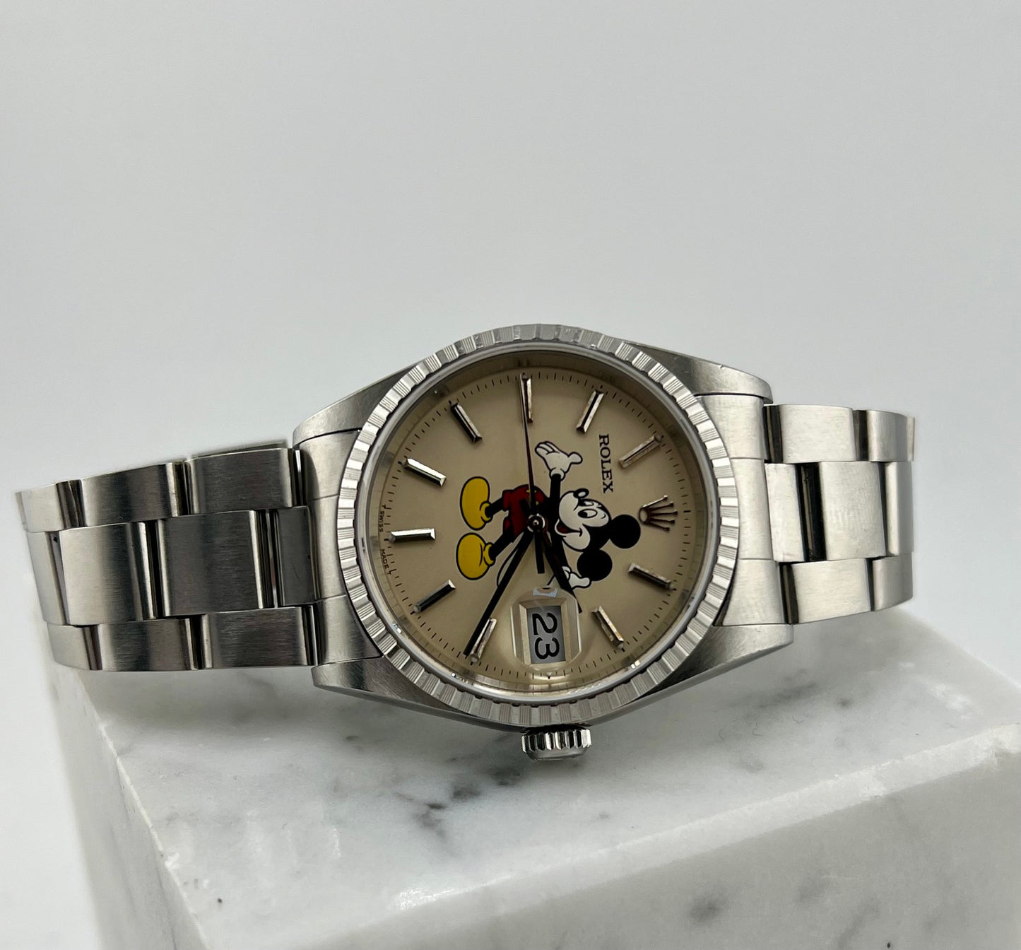 Rolex Datejust 36mm 16220 Ser. A 2000 Dial ''Mickey Mouse'' Topolino