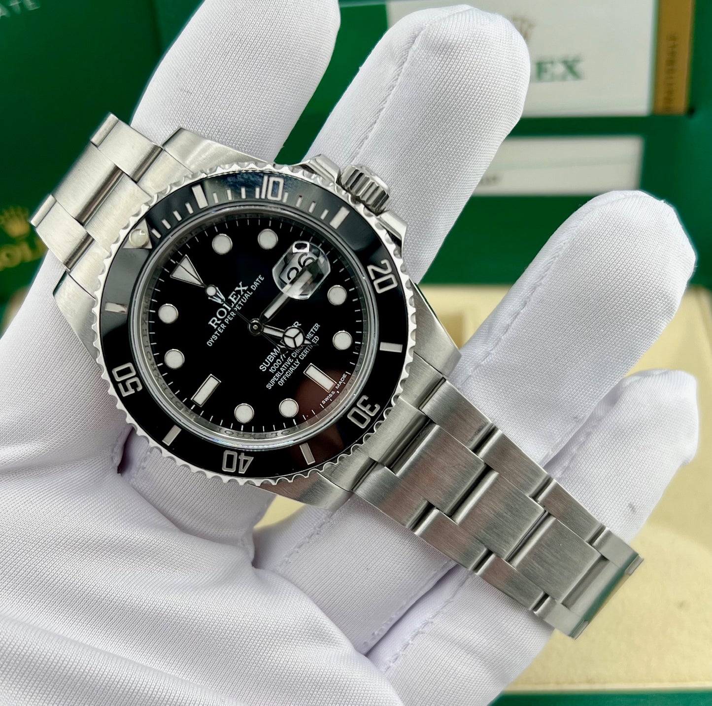 Rolex Submariner Date 40mm 116610LN 2016 Full Set Ita