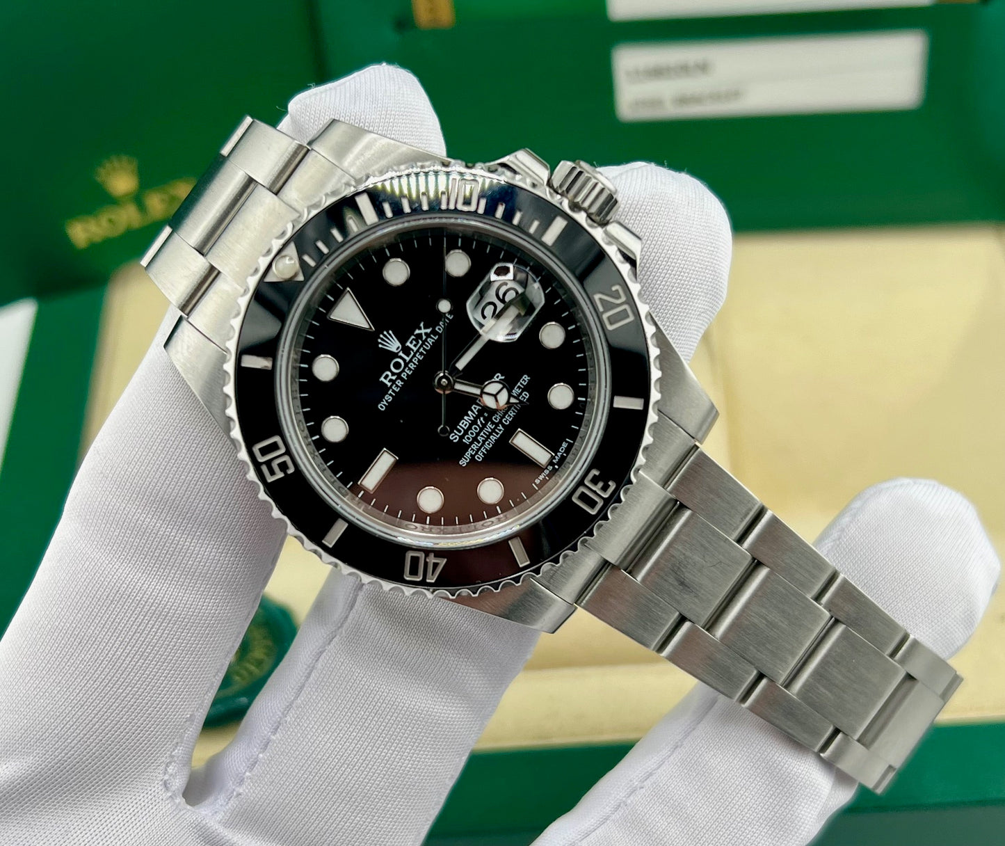 Rolex Submariner Date 40mm 116610LN 2016 Full Set Ita