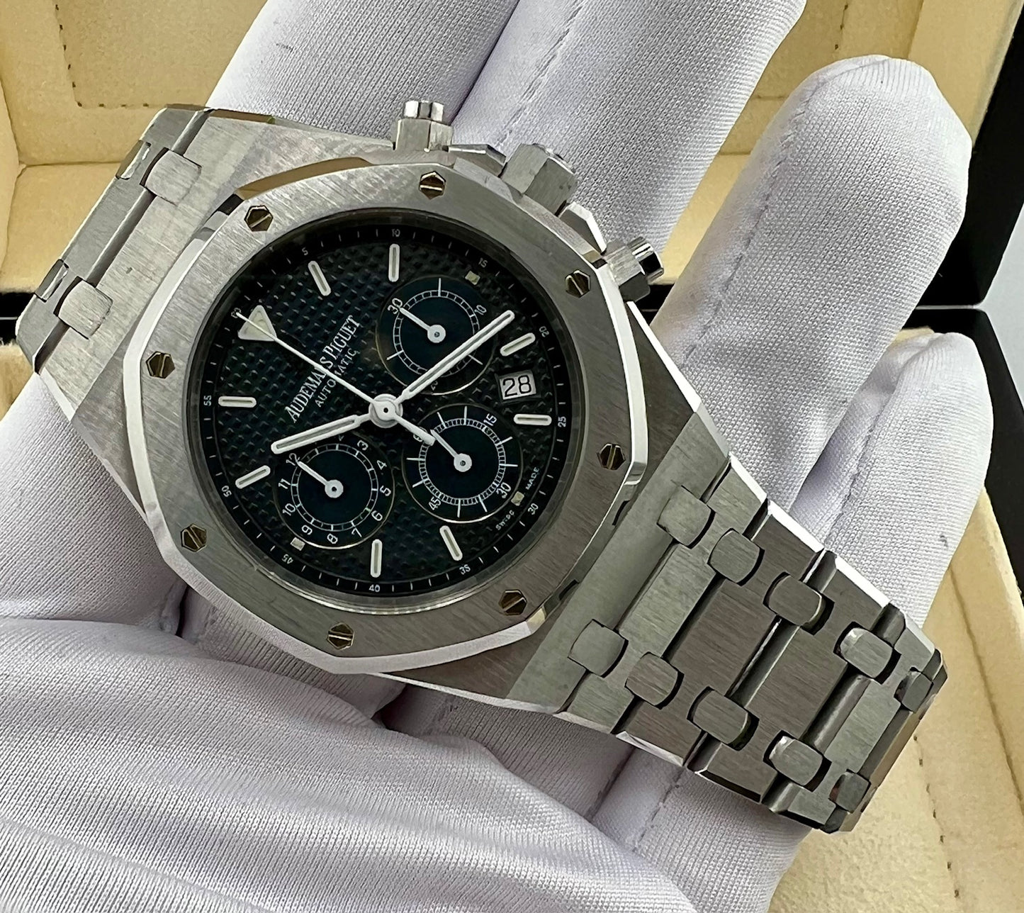 Audemars Piguet Royal Oak Chronograph 25860ST 39mm 2002 Full Set