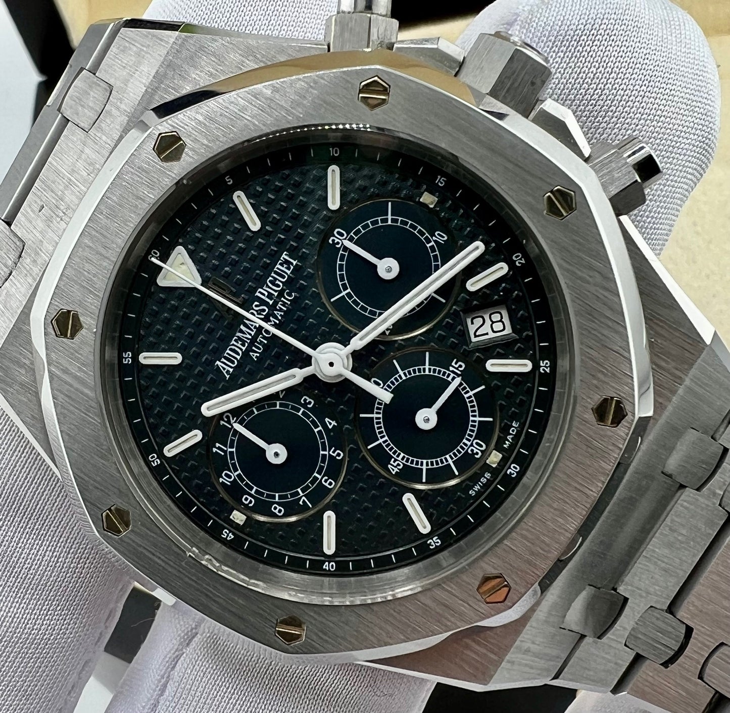 Audemars Piguet Royal Oak Chronograph 25860ST 39mm 2002 Full Set