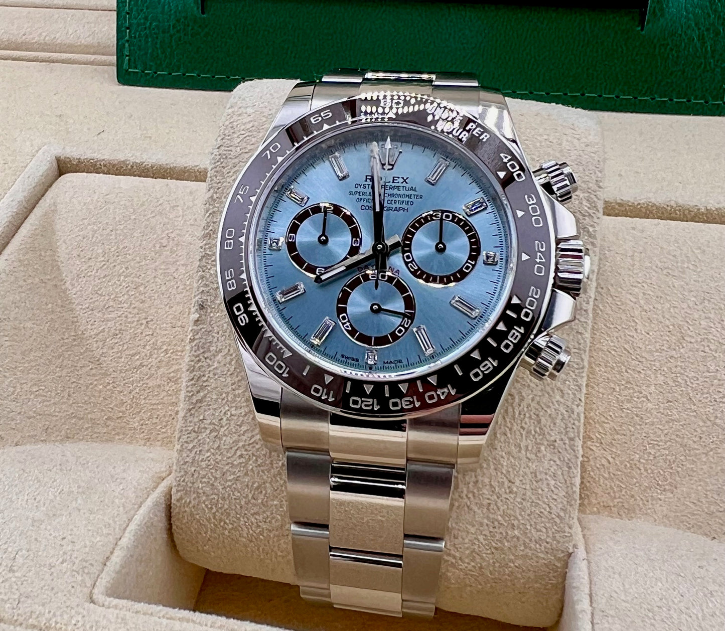 Rolex Daytona 126506 Platinum Baguette New 2025