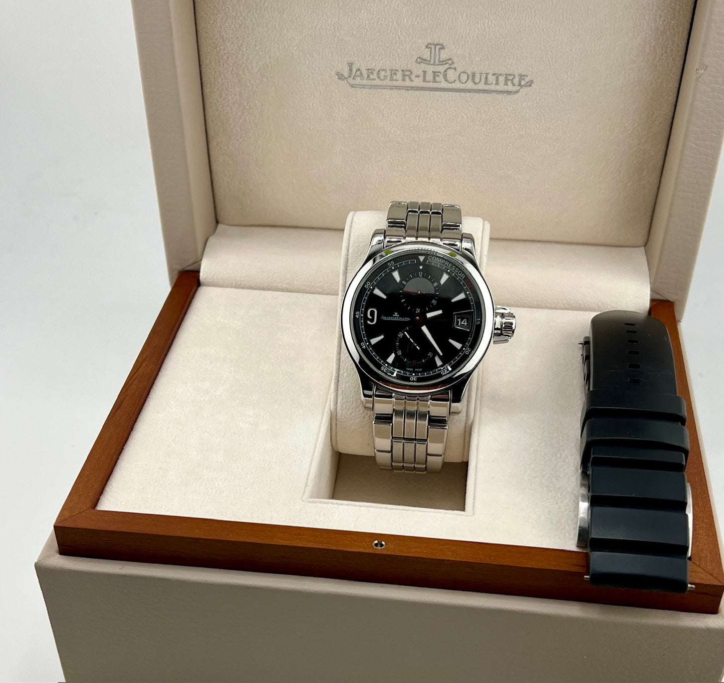 Jaeger-LeCoultre Master Compressor Gmt 146.8.05 full Set 2015