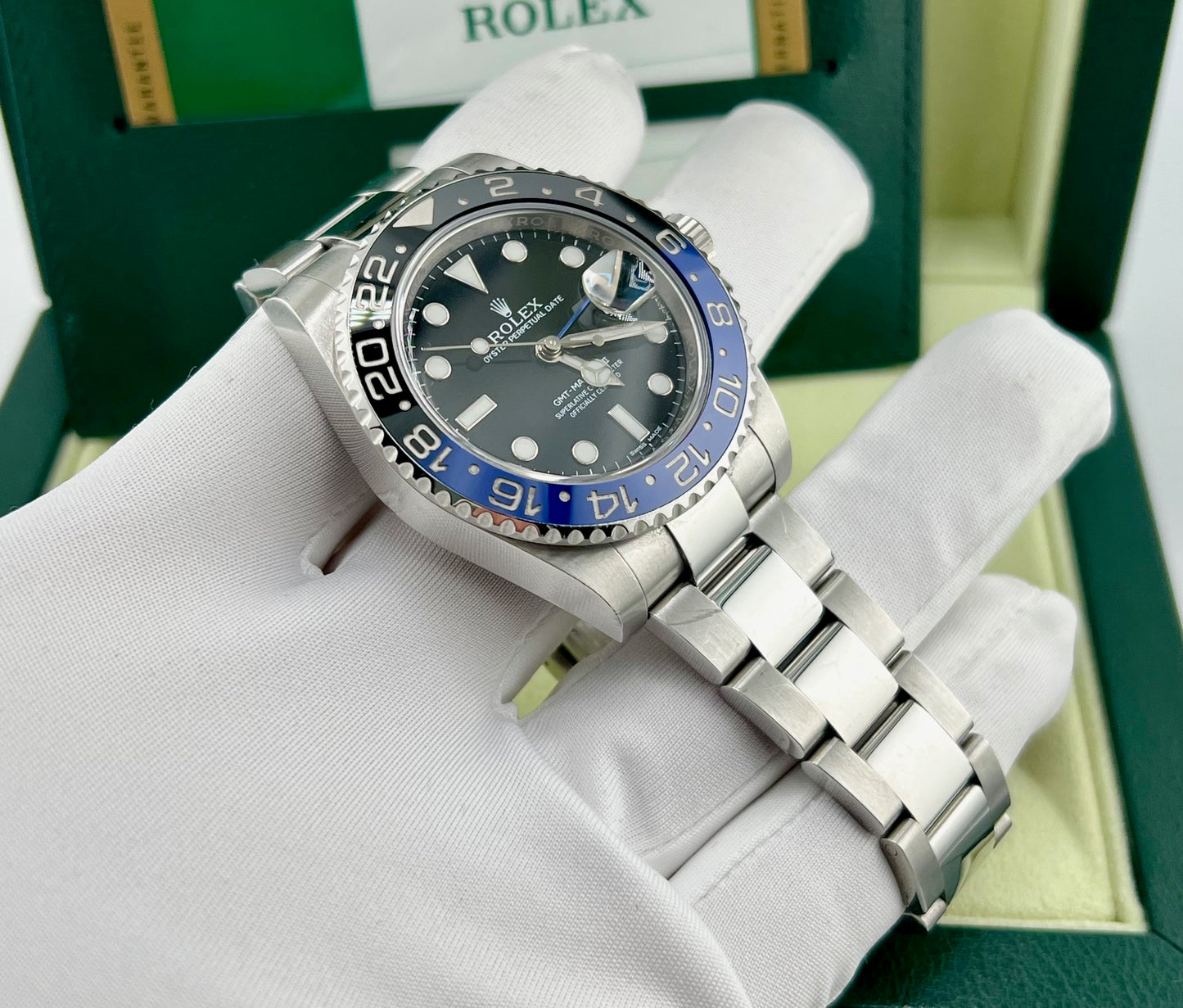Rolex GMT-Master II "Batman" 116710BLNR Full Set 2014 (ITA)
