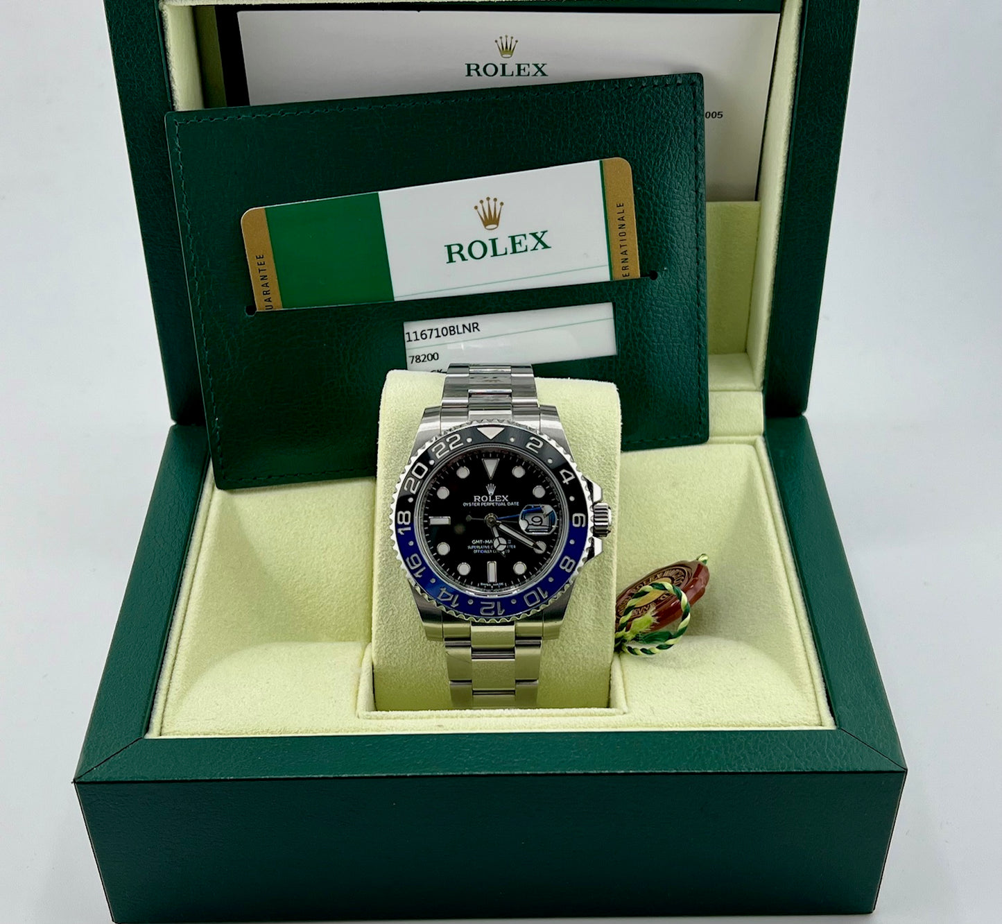 Rolex GMT-Master II "Batman" 116710BLNR Full Set 2014 (ITA)