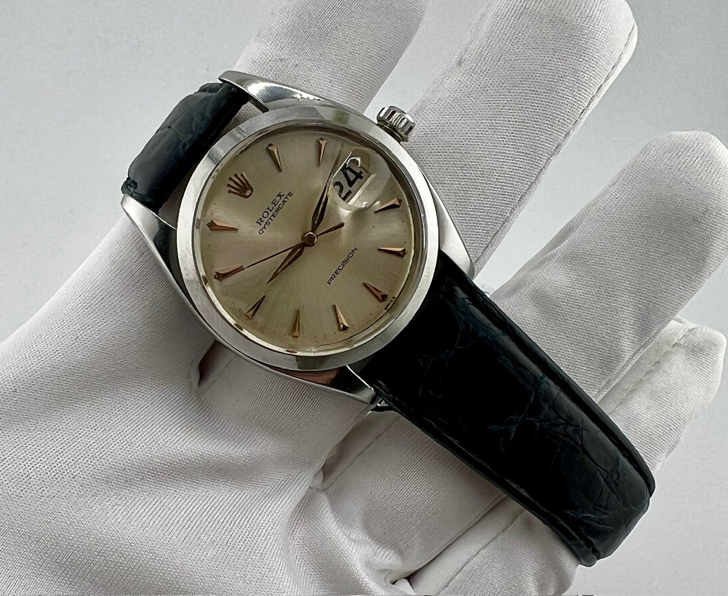 Rolex Oyster Date 6694 Precision 1957 solo orologio 34mm