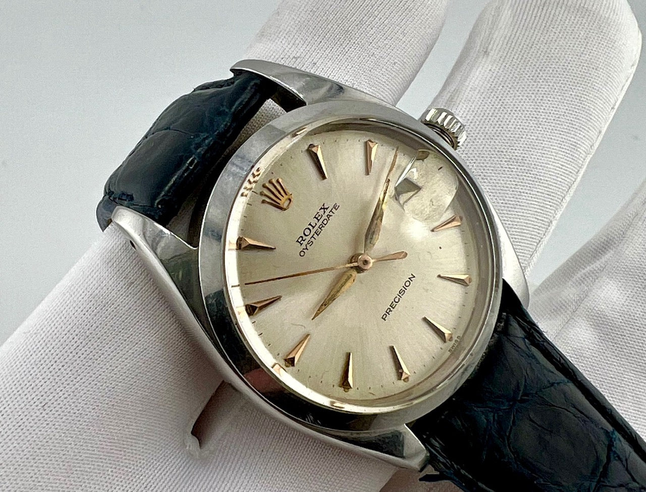 Rolex Oyster Date 6694 Precision 1957 solo orologio 34mm