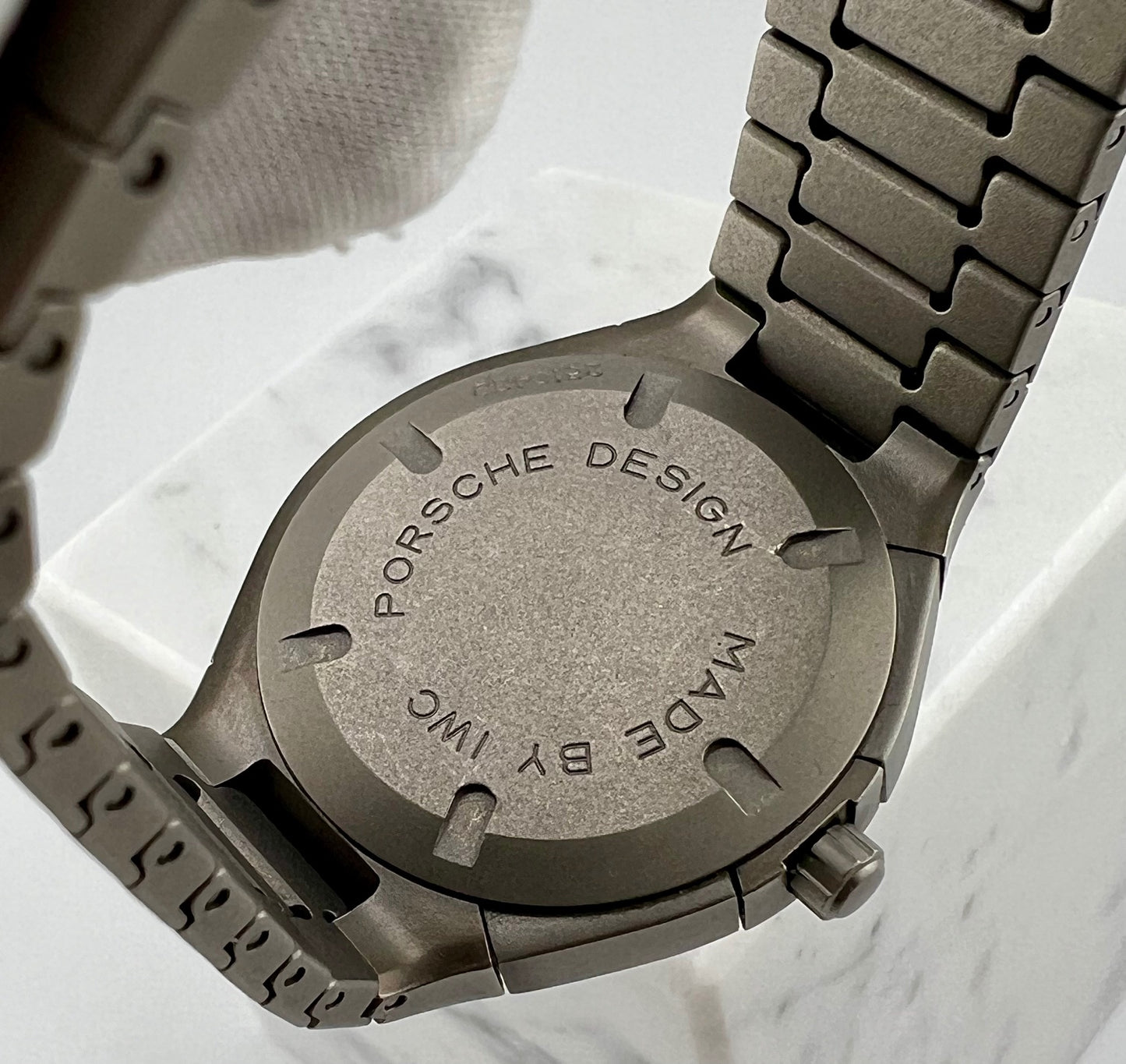 IWC Titanium Moonphase Chronograph Ref. 3742 36mm Quartz