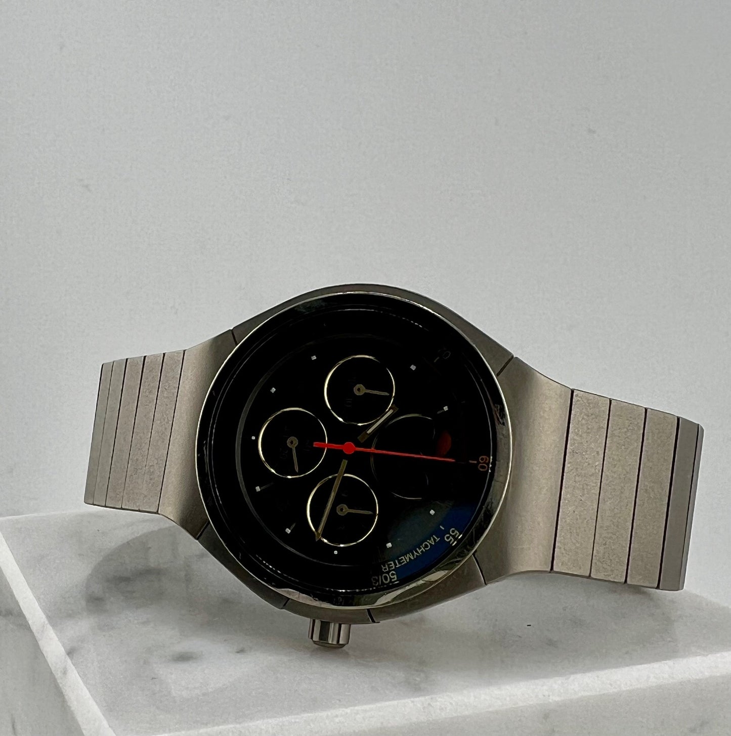 IWC Titanium Moonphase Chronograph Ref. 3742 36mm Quartz