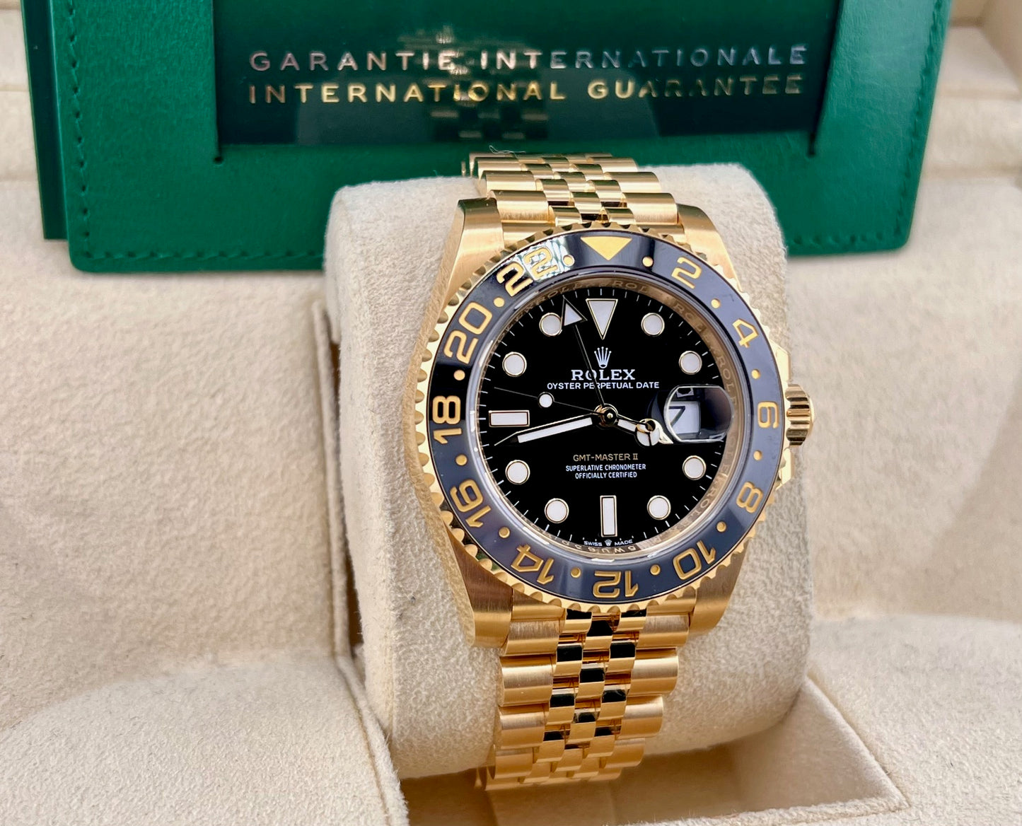 Rolex GMT-Master II 126718GRNR Jubilèe Yellow Gold 2024