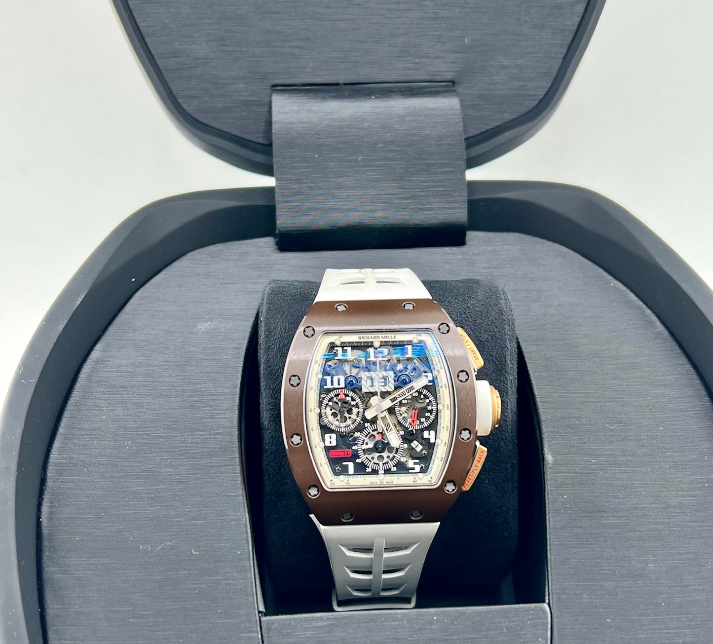 Richard Mille Rm 011 Asia Edition Ceramic/Rose Gold limited 50pcs 2015