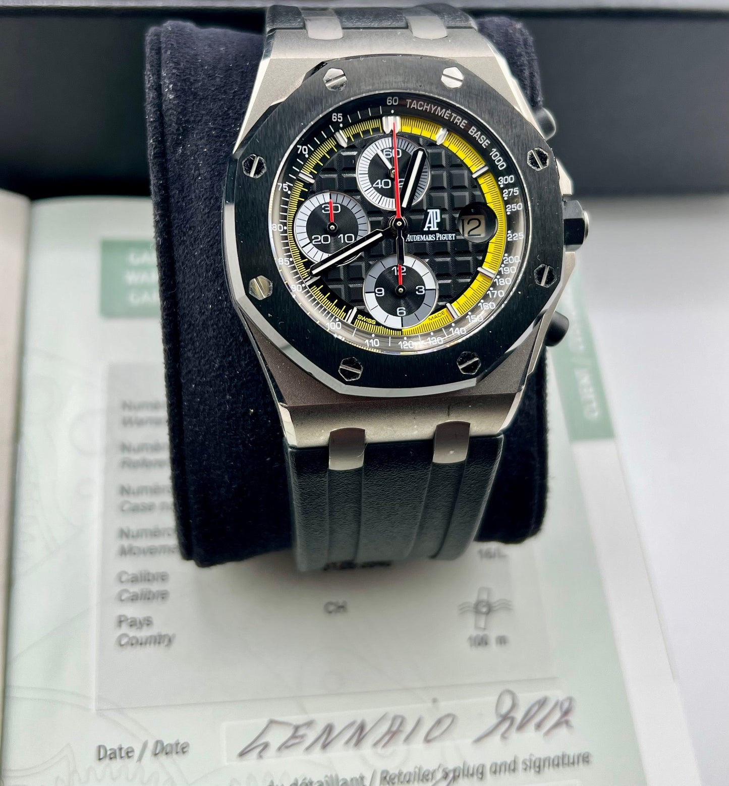 Audemars Piguet Royal Oak Offshore Sebastien Buemi 26207IO Full Set 2012