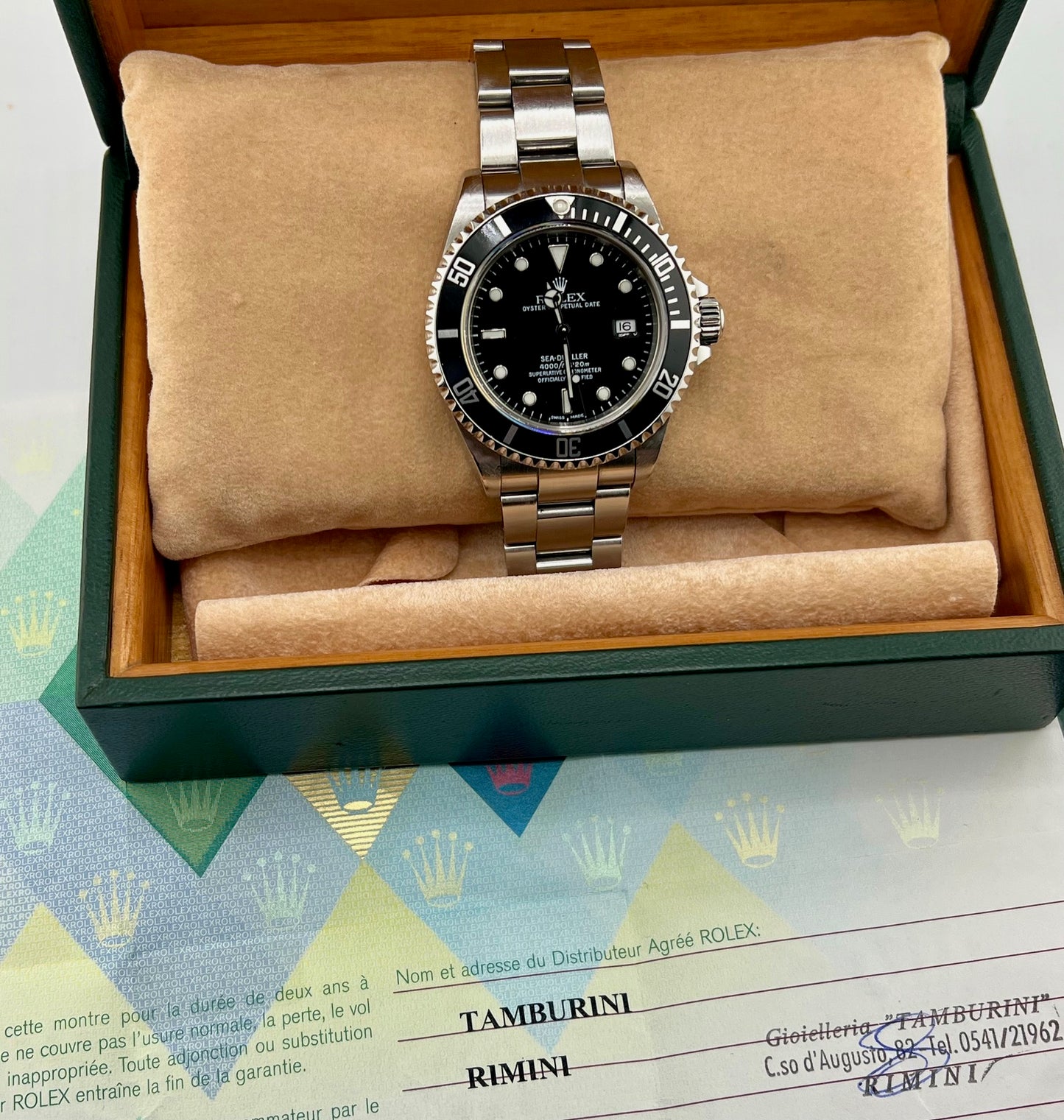 Rolex Sea-Dweller 16600 Box&Paper 2003 Ita 40mm