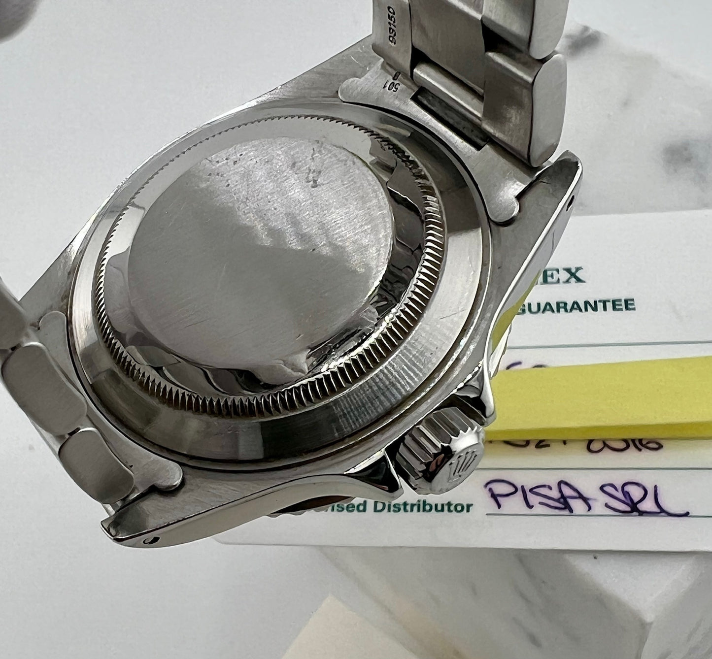 Rolex Submariner No date 14060 40mm 1996 Service Rolex 2016