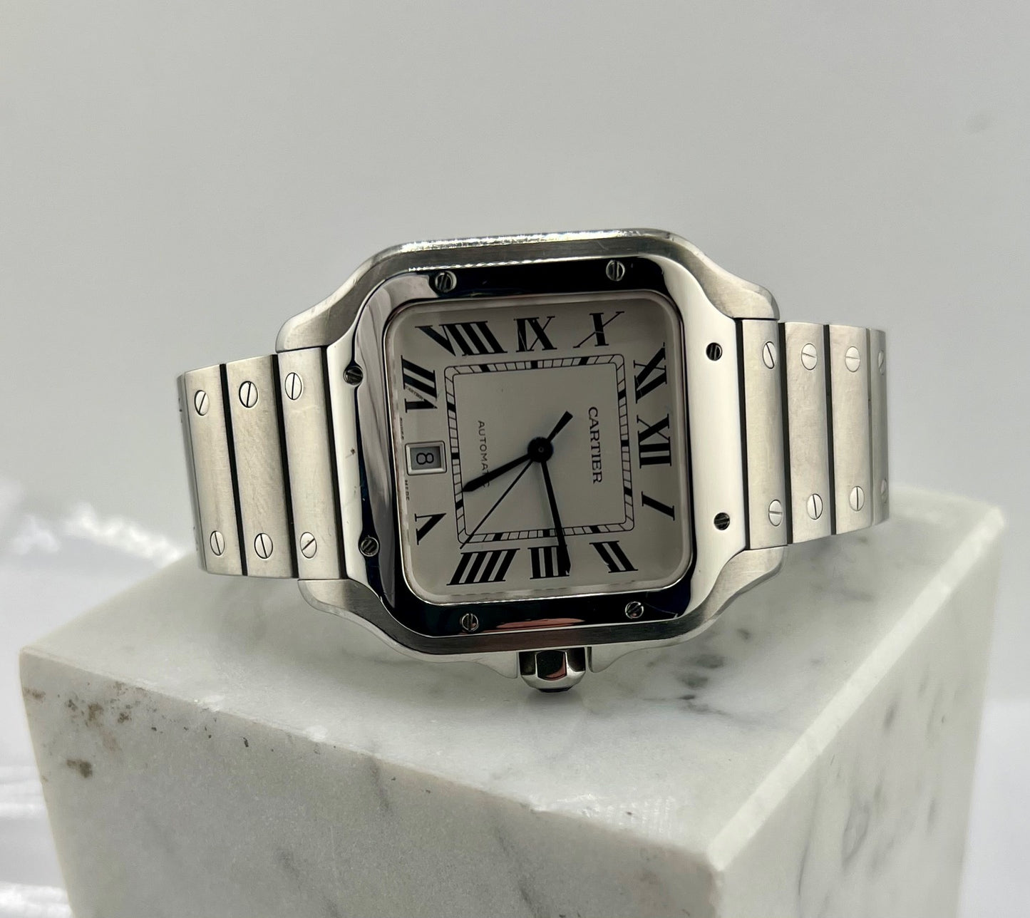 Cartier Santos De Cartier WSSA0018 White Dial 2024