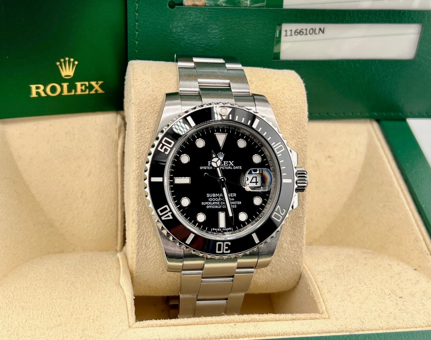 Rolex Submariner Date 116610LN 40mm 2017 Full Set (HK)