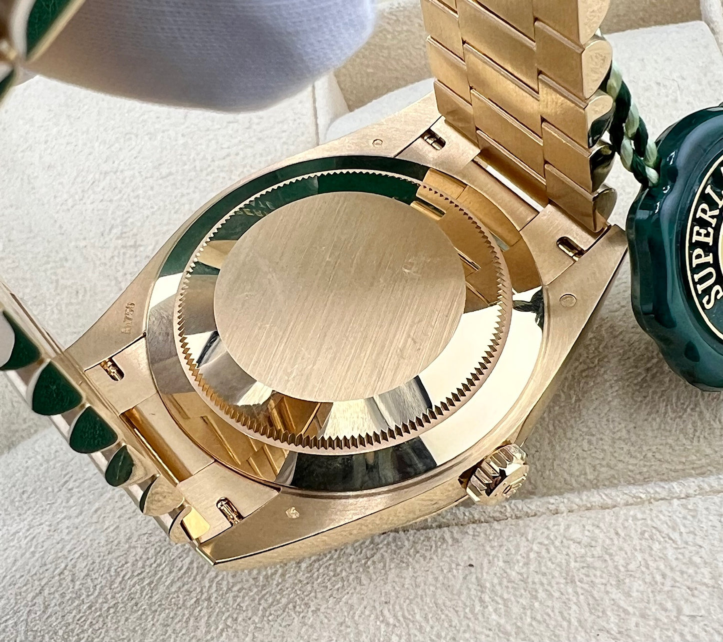 Rolex Day-Date 40mm 228238 Green Dial 2024 like new