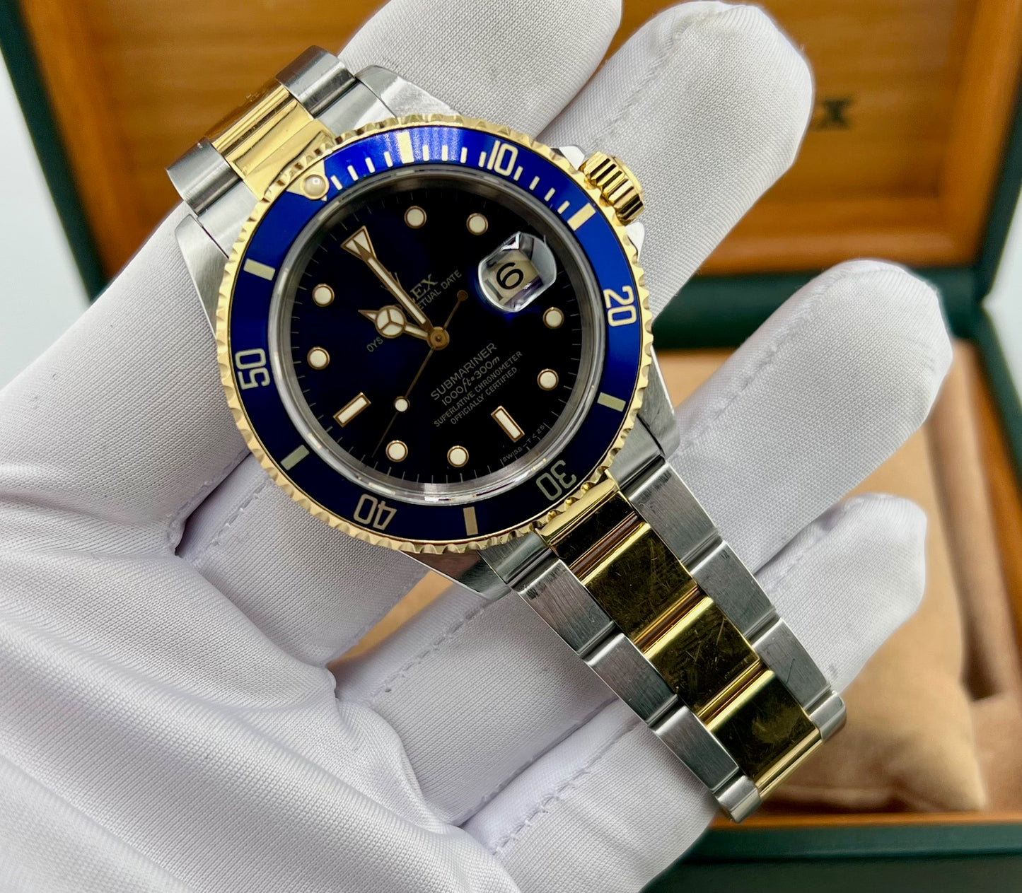 Rolex Submariner Date 16613 Full Set 1996 (Germania)